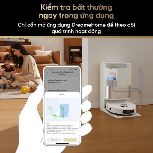 Bộ bơm xả nước tự động Dreame X30 Ultra