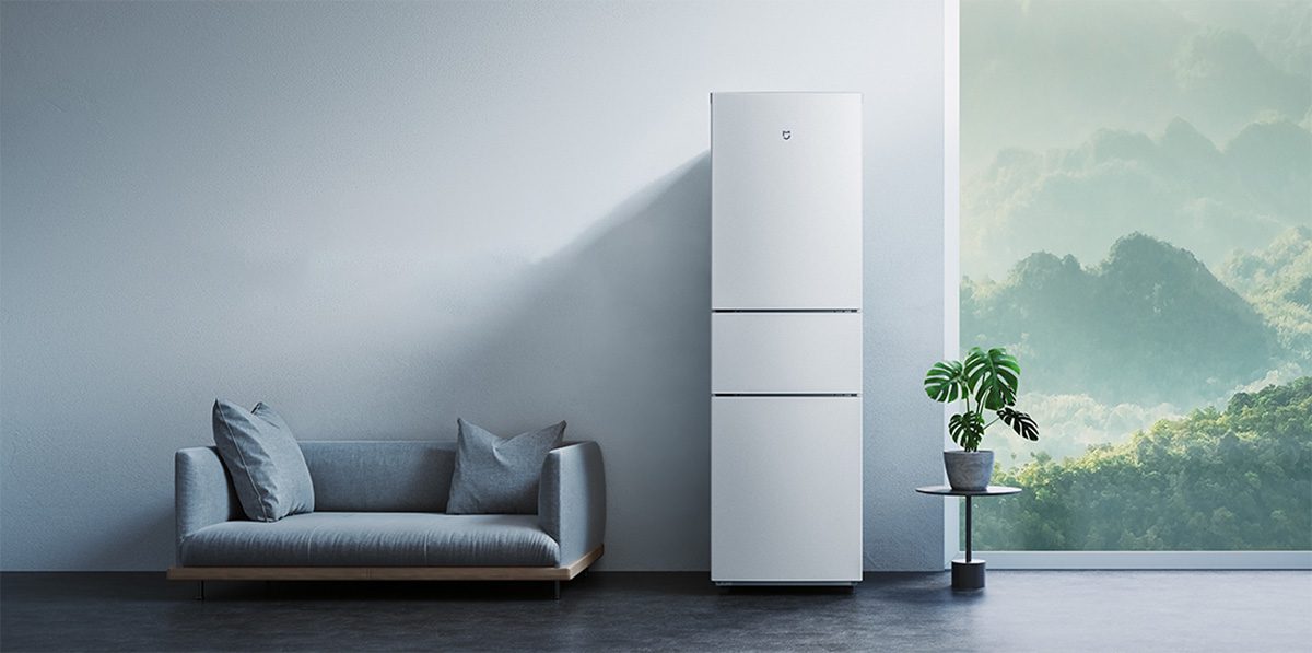 Tủ lạnh Xiaomi Mijia 216L, 3 cửa, thiết kế mỏng, tiết kiệm điện