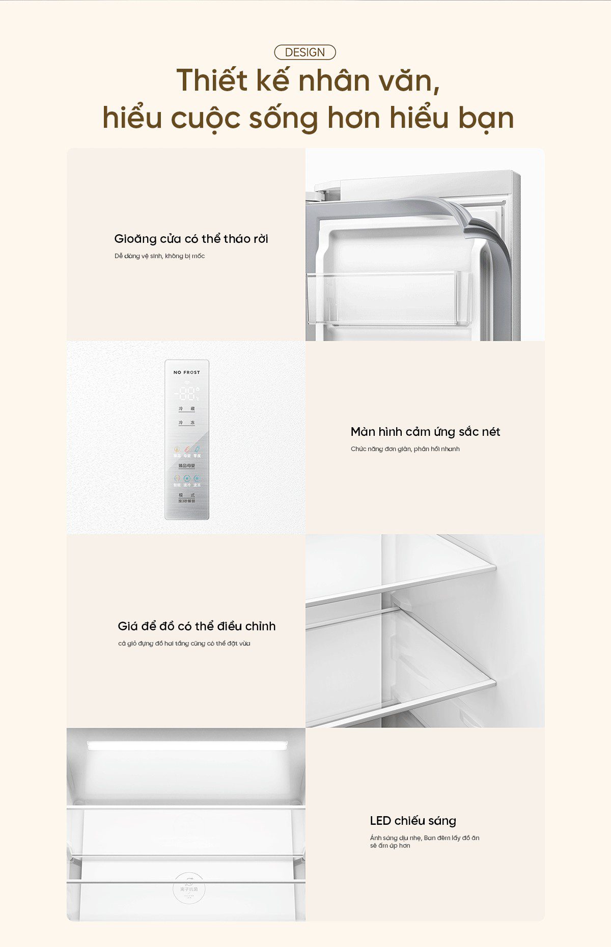 Tủ lạnh Xiaomi Mijia 508L, 4 cửa, thiết kế siêu mỏng
