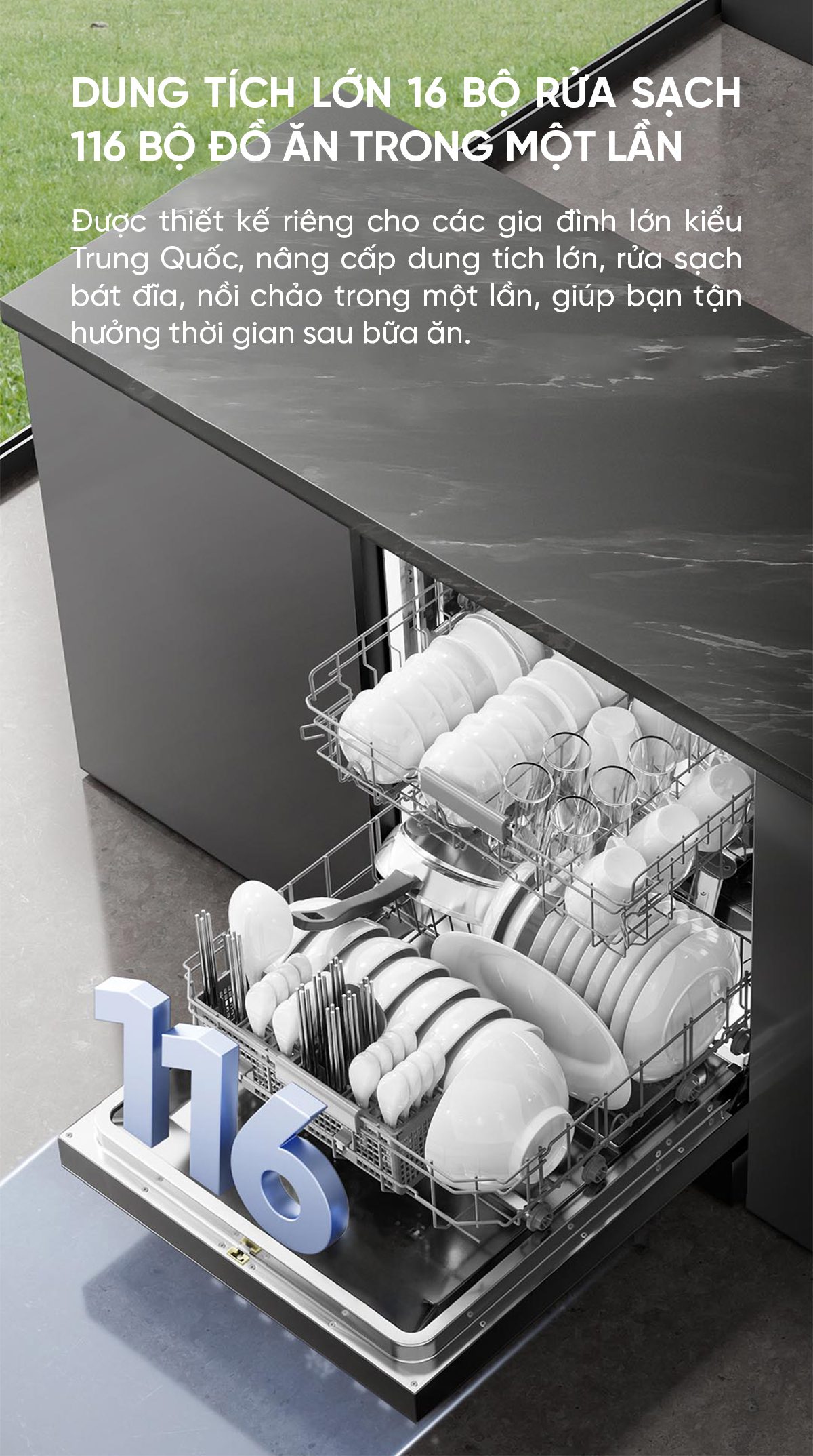 Máy rửa bát Xiaomi Mijia N1 16 bộ
