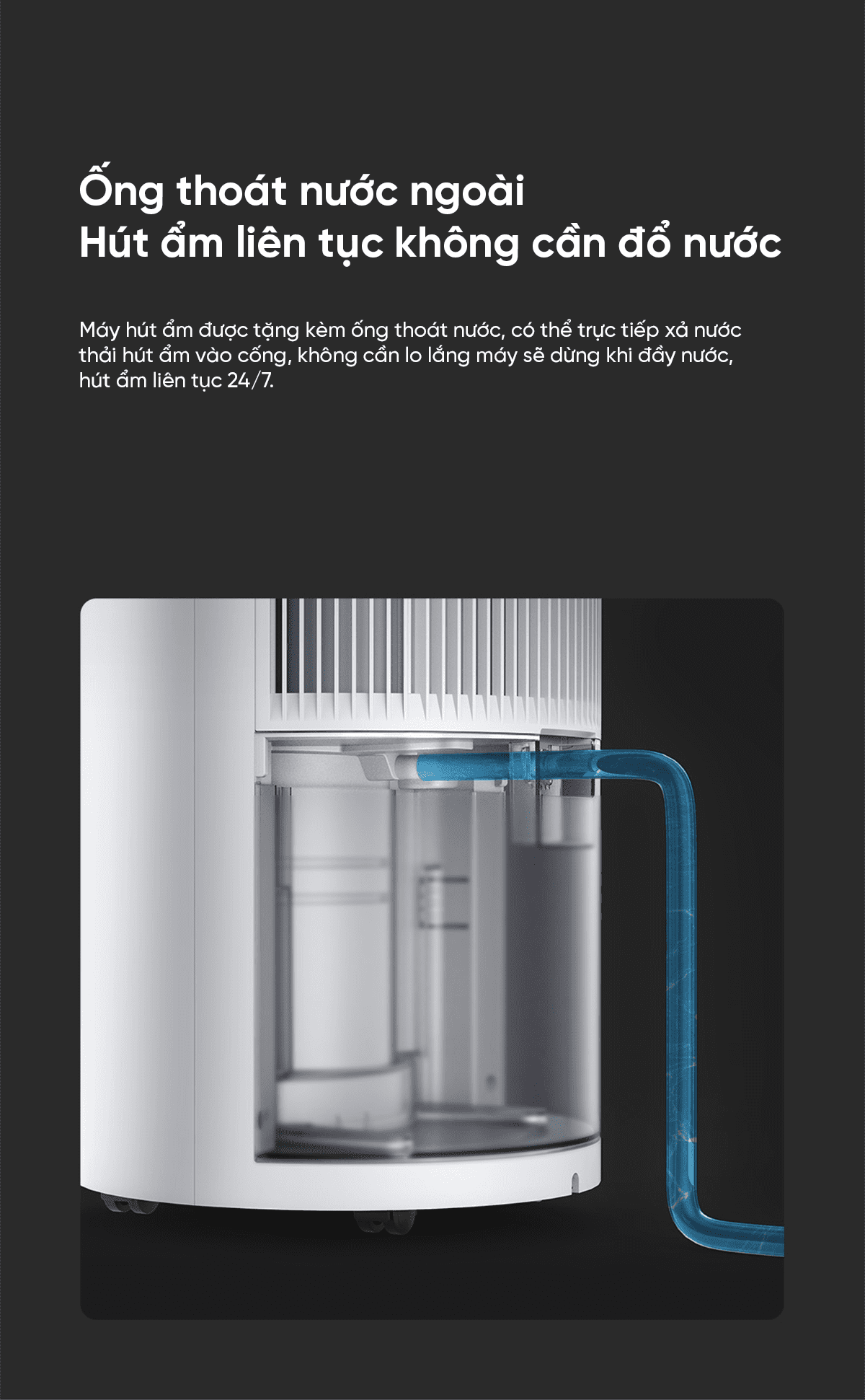 Máy hút ẩm thông minh Xiaomi Mijia 22L