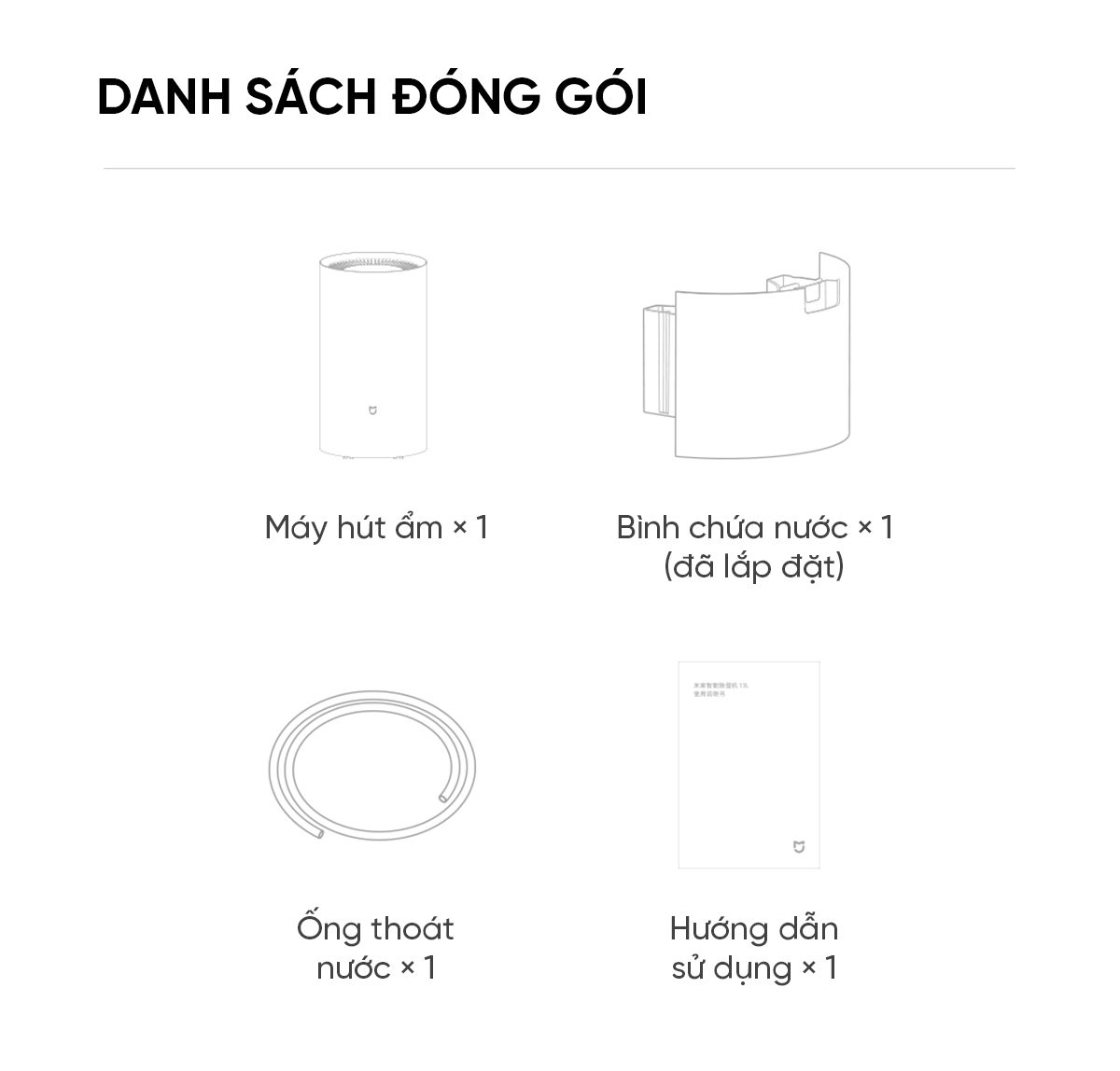 Máy hút ẩm thông minh Xiaomi Mijia 13L
