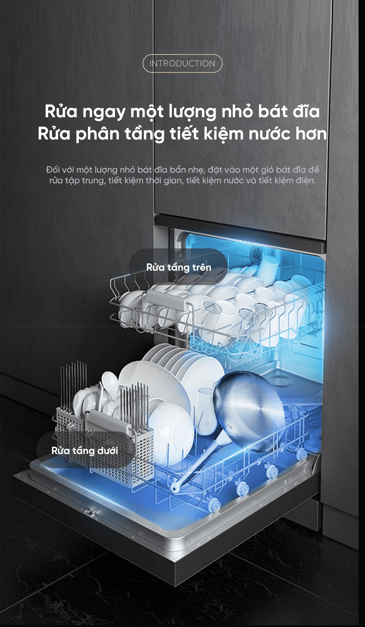 Máy rửa bát Xiaomi Mijia S1 VDW1501M 15 bộ