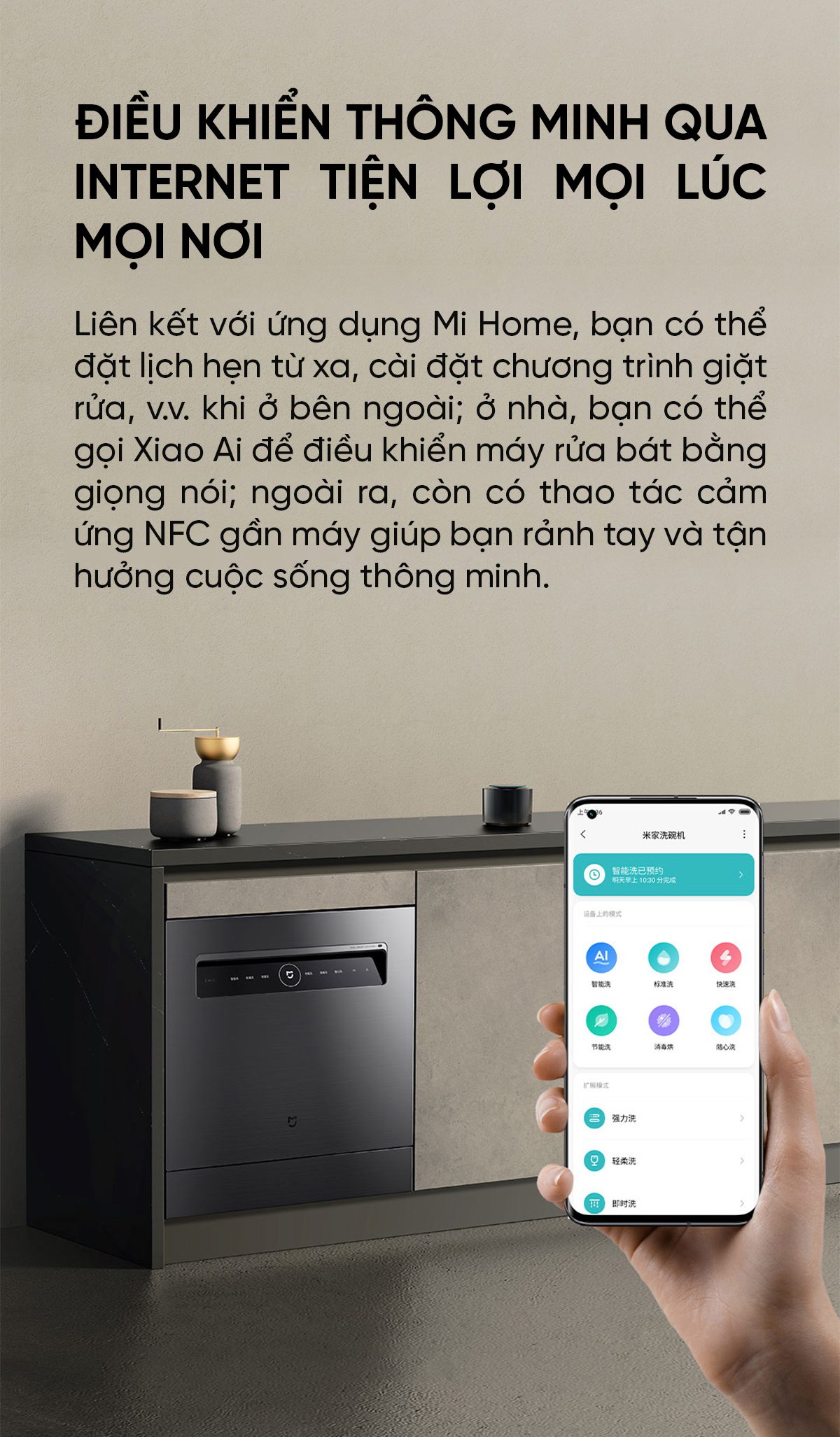 Máy rửa bát Xiaomi Mijia S1 12 bộ