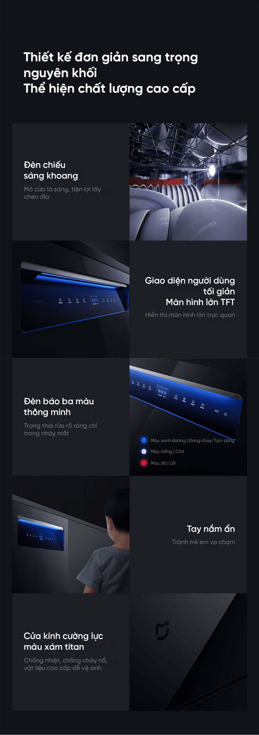 Máy rửa bát Xiaomi Mijia P1 16 bộ