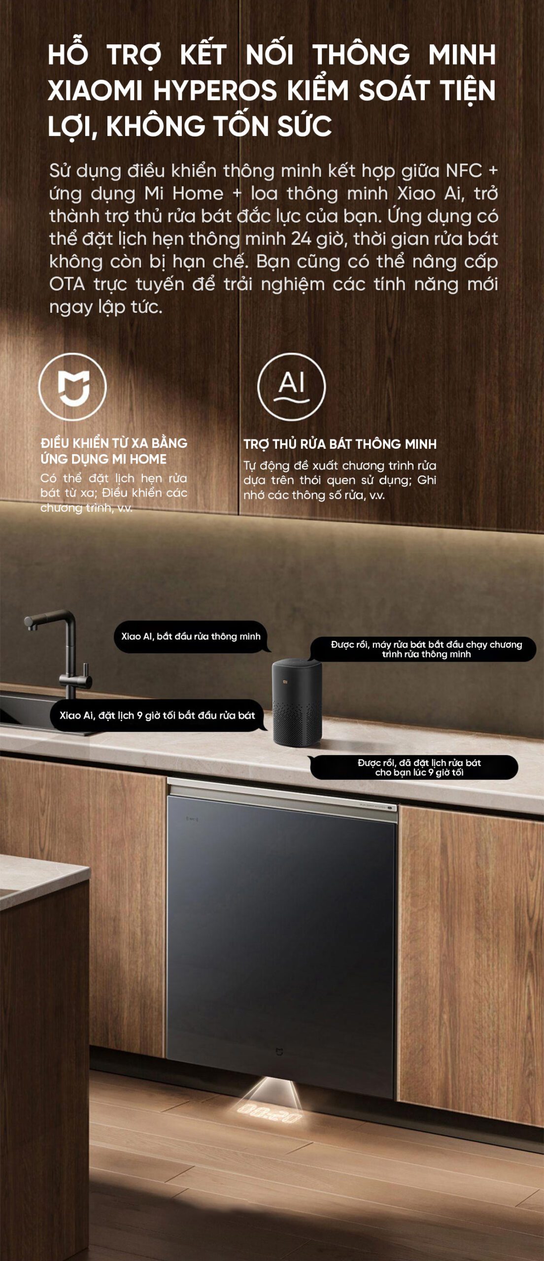 Máy rửa bát Xiaomi Mijia P2 16 bộ