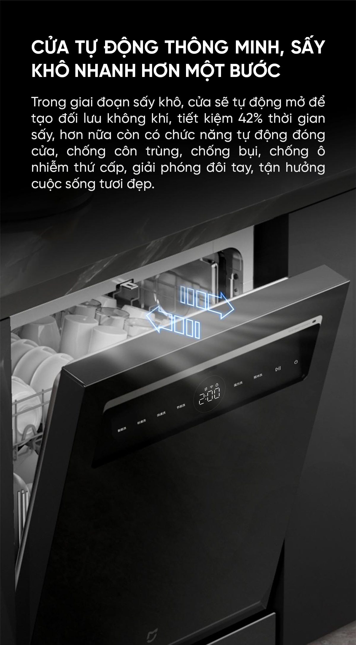 Máy rửa bát Xiaomi Mijia N1 16 bộ
