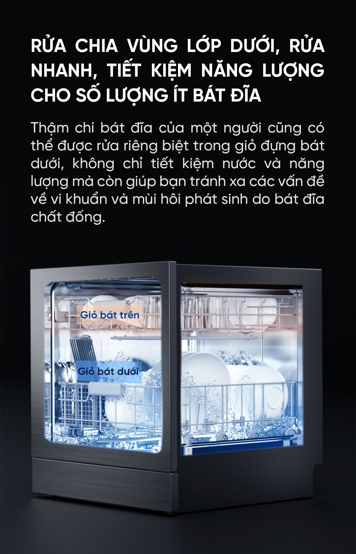 Máy rửa bát Xiaomi Mijia S1 12 bộ