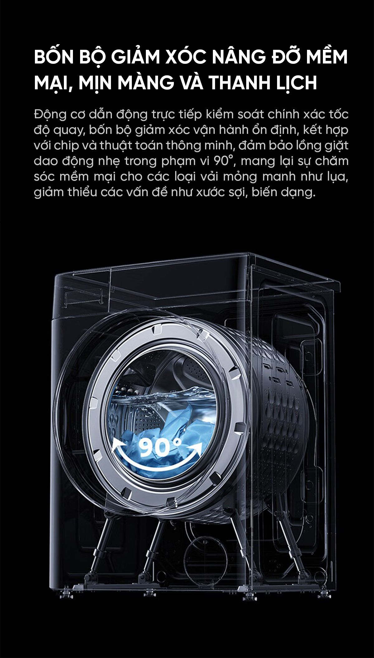 Máy giặt sấy Xiaomi Mijia MJ301 Pro giặt 10kg, sấy 7kg