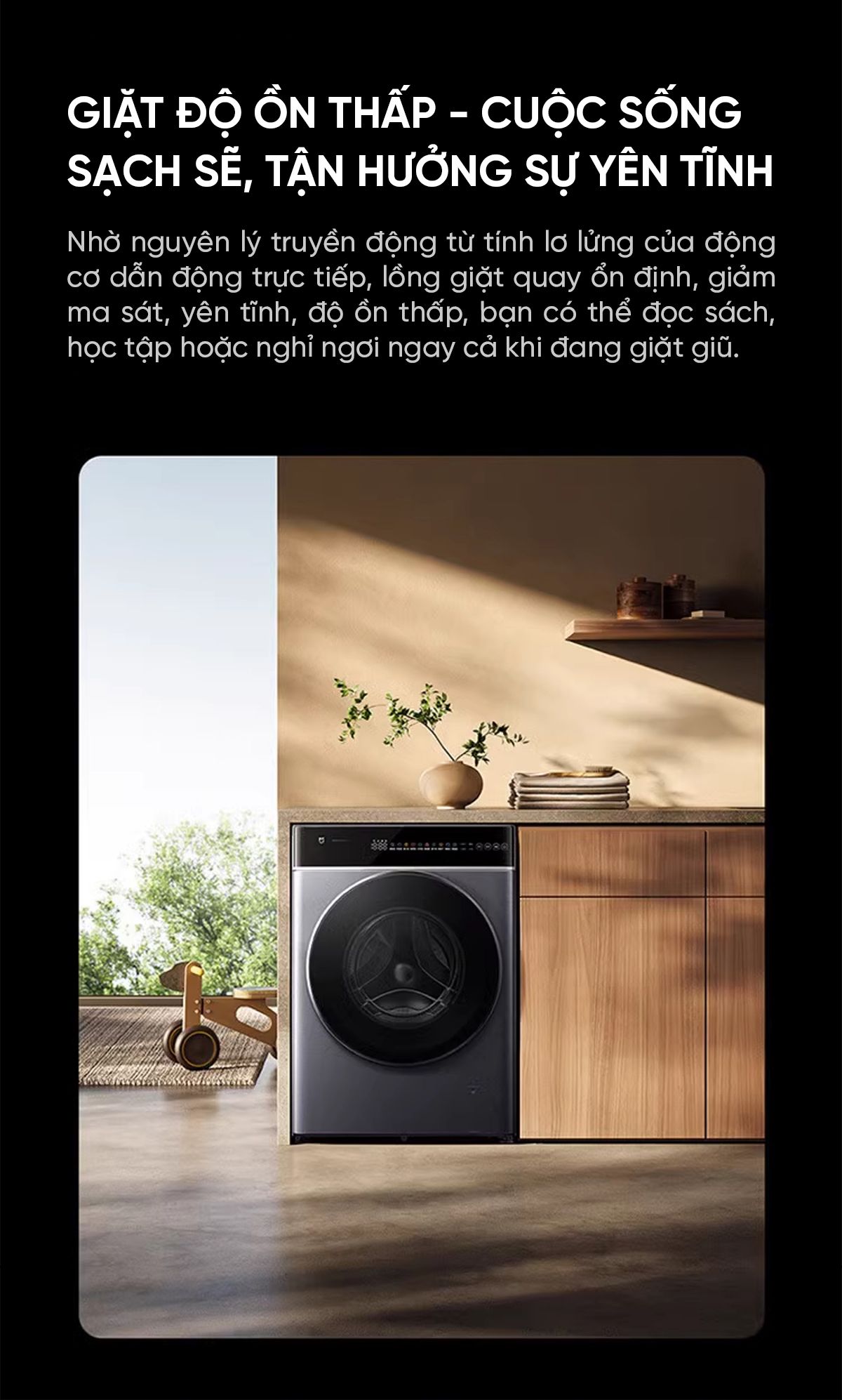 Máy giặt sấy Xiaomi Mijia MJ301 Pro giặt 10kg, sấy 7kg