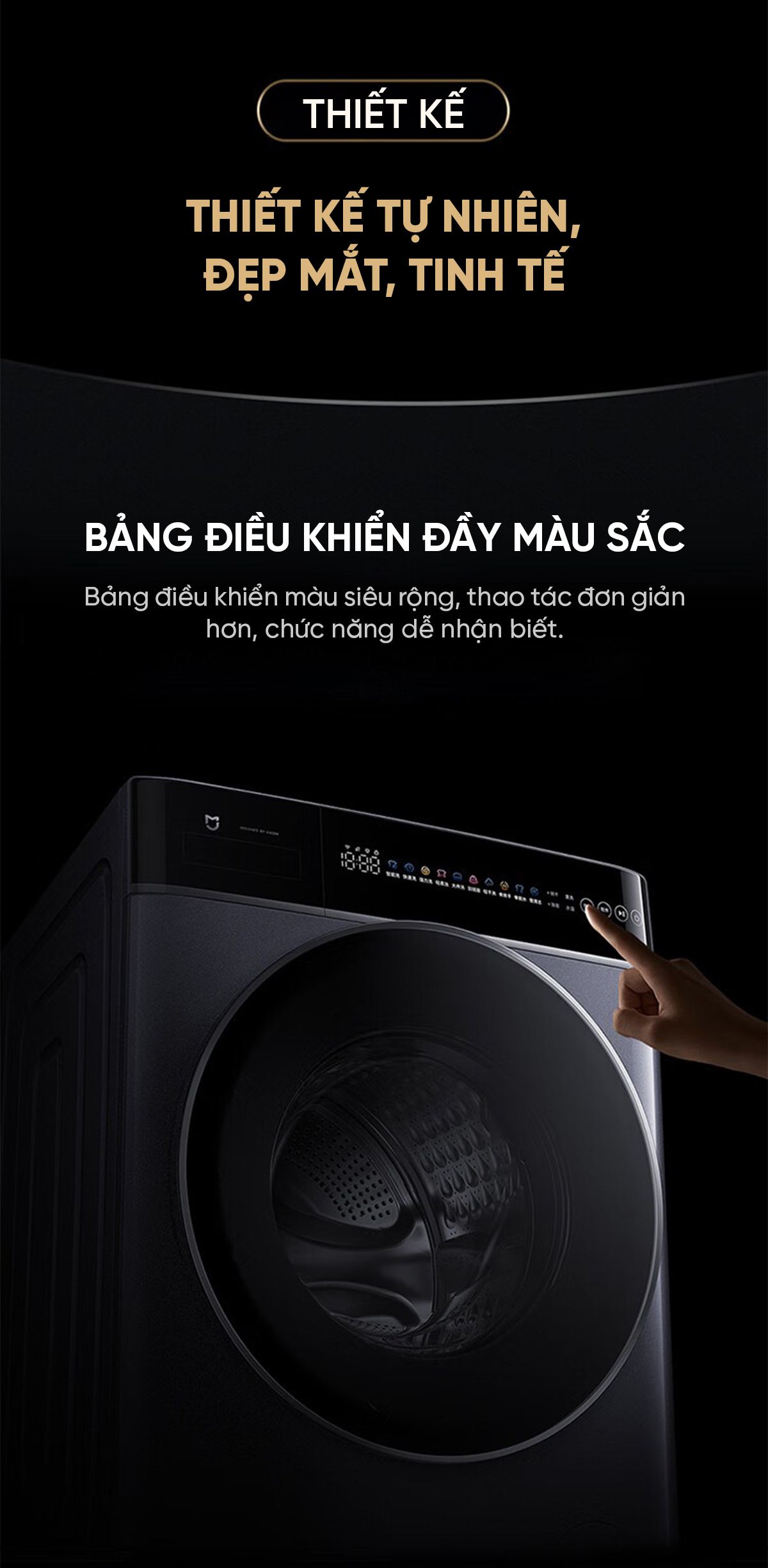 Máy giặt sấy Xiaomi Mijia MJ301 Pro giặt 10kg, sấy 7kg