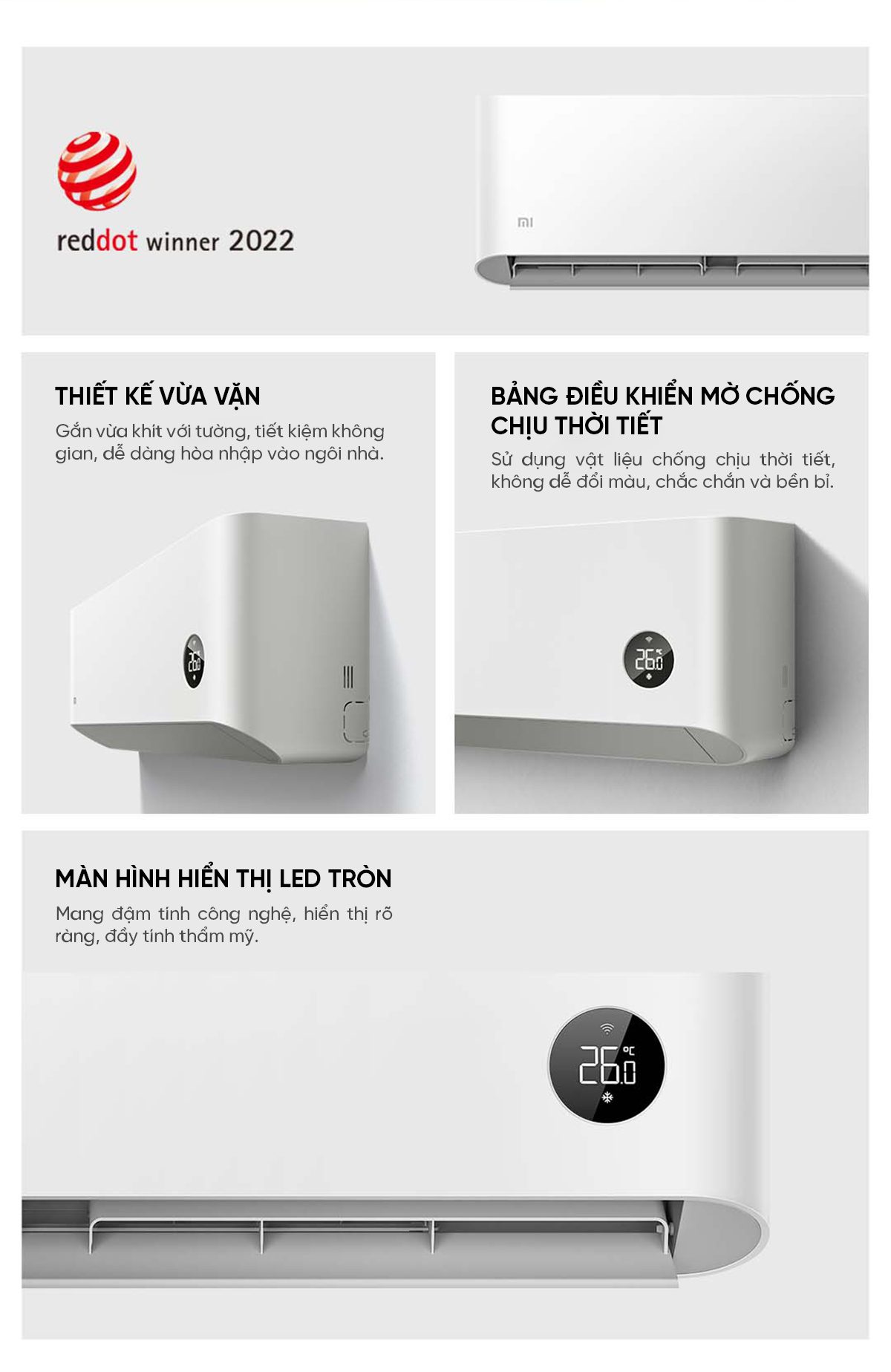 Điều hòa Xiaomi Mijia KFR-35GW/N1A3 1.5HP 2 chiều