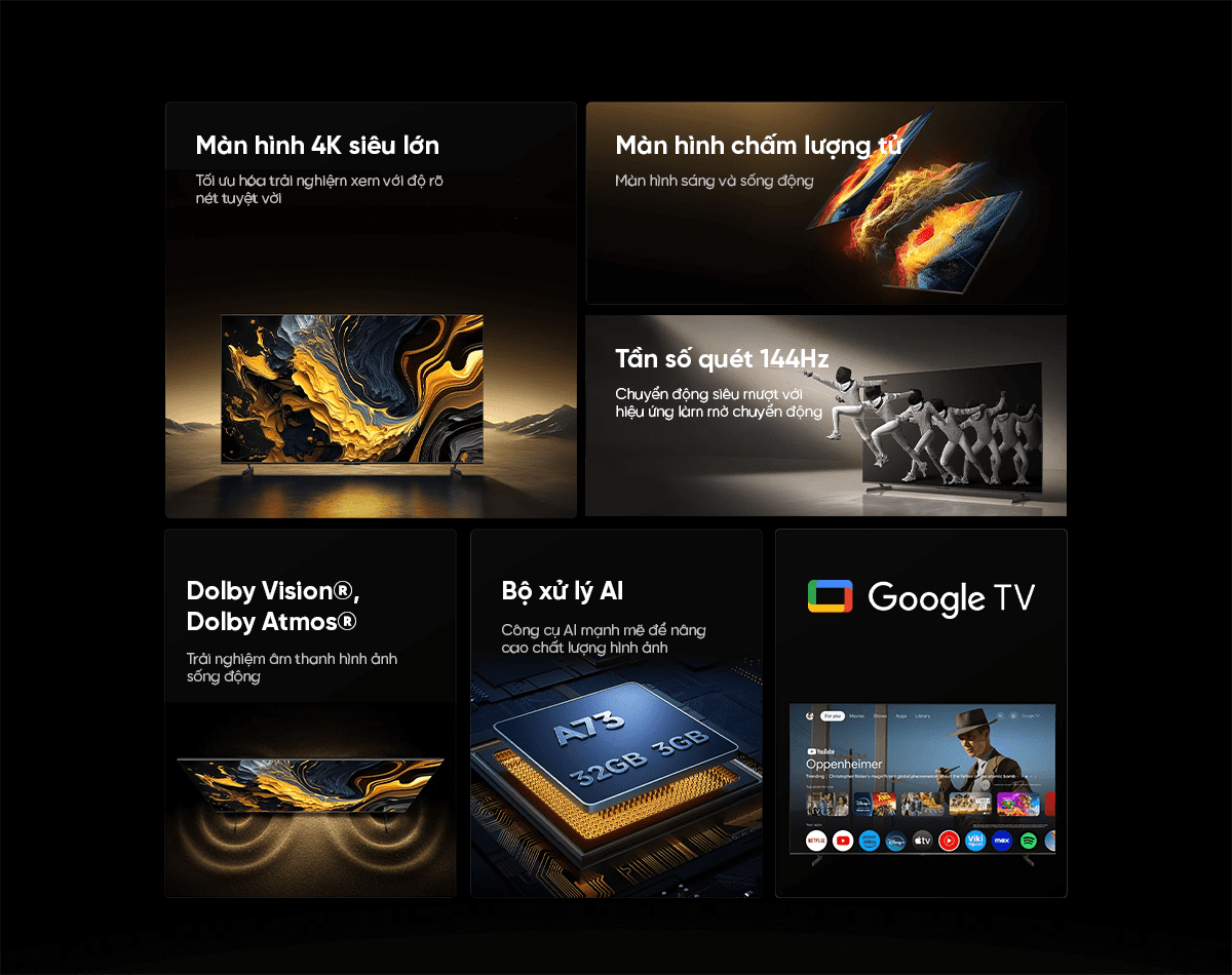 Tivi Xiaomi Max 85 Inch 2025 Bản Quốc Tế