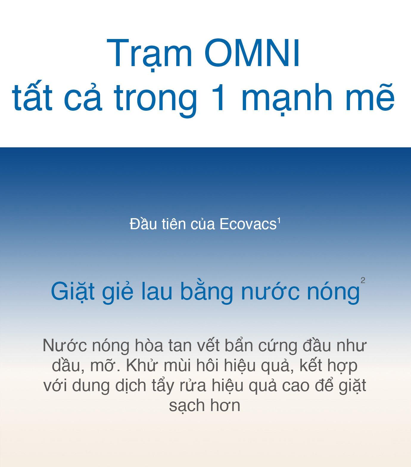 Robot hút bụi Ecovacs T20 OMNI【Nhắn tin giảm giá thêm】