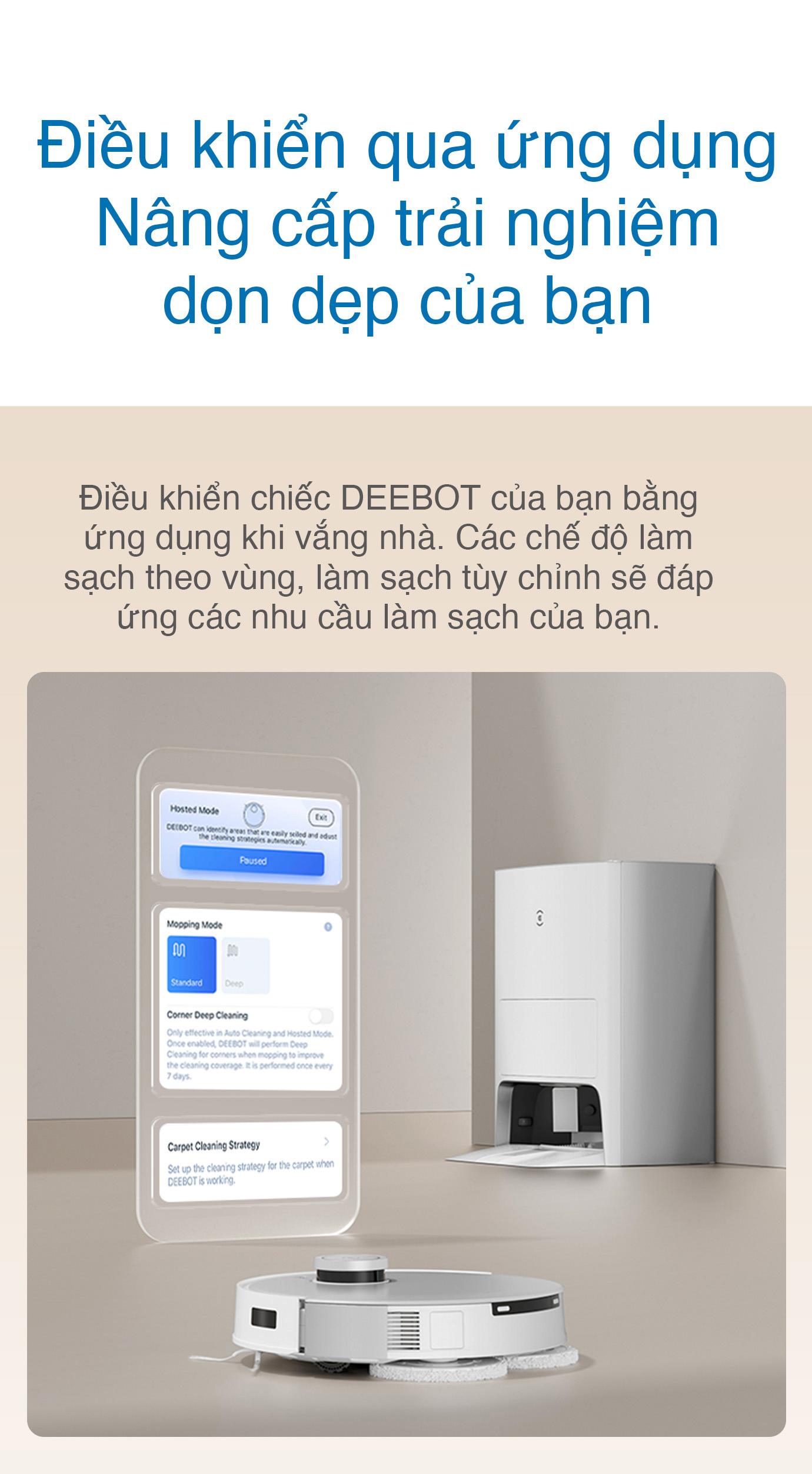 Robot hút bụi Ecovacs T20 OMNI【Nhắn tin giảm giá thêm】