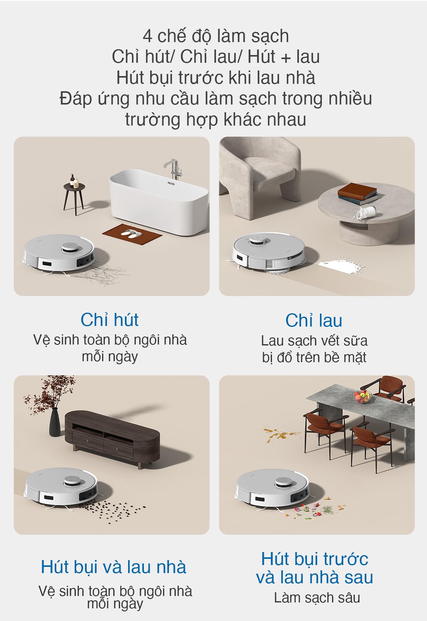 Robot hút bụi Ecovacs T20 OMNI【Nhắn tin giảm giá thêm】