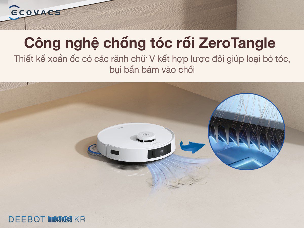 Robot hút bụi Ecovacs T30S KR Bảo hành tận nhà