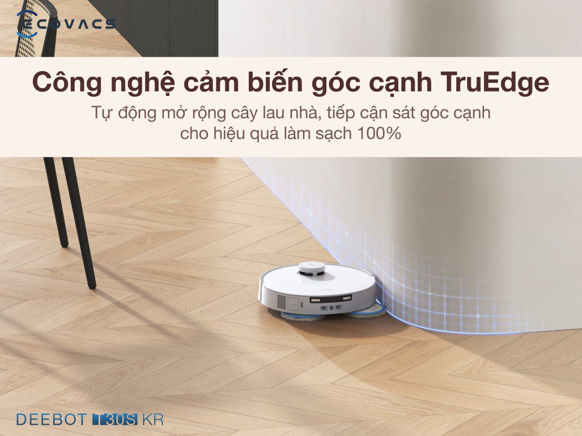 Robot hút bụi Ecovacs T30S KR Bảo hành tận nhà