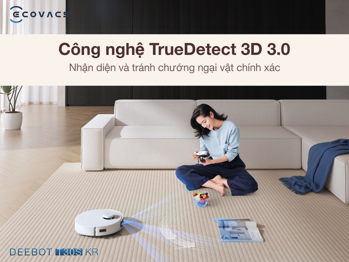 Robot hút bụi Ecovacs T30S KR Bảo hành tận nhà
