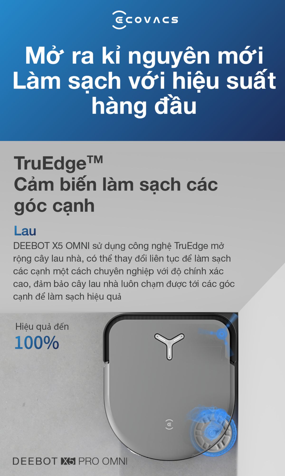 Ecovacs X5 Pro OMNI