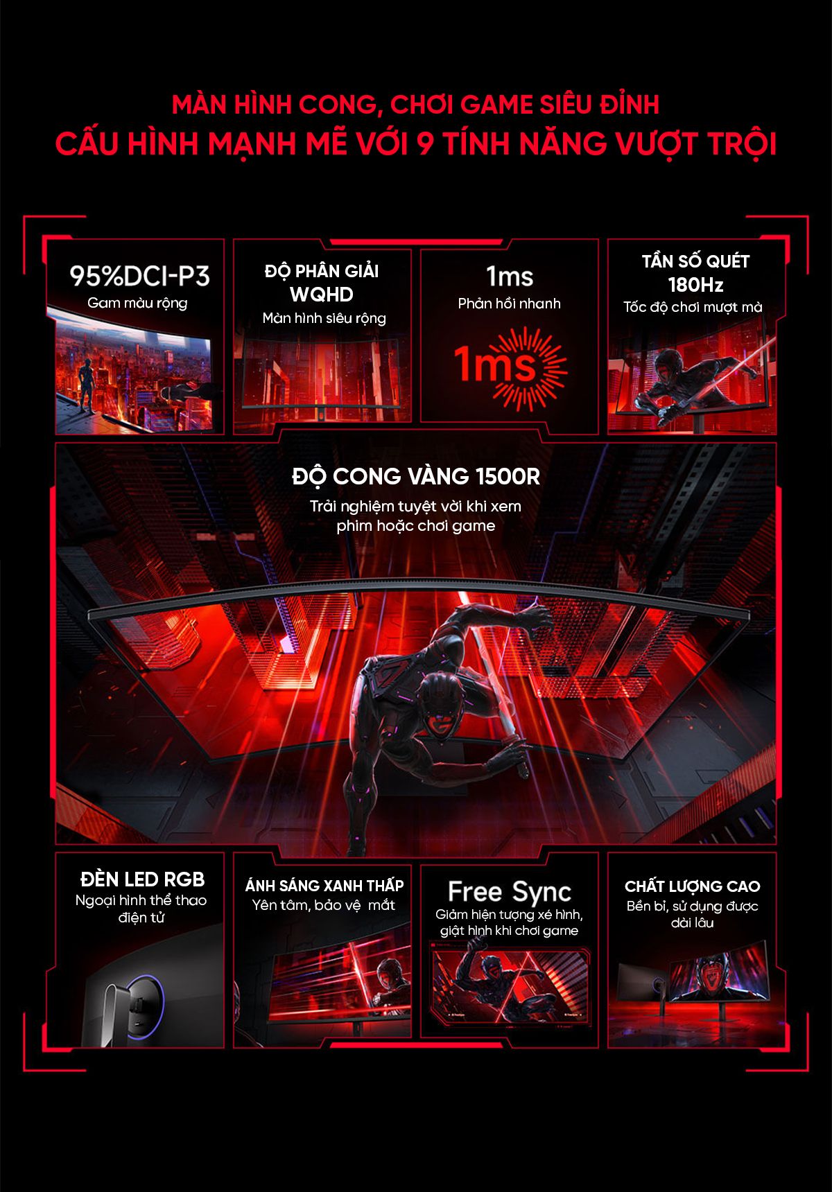 Màn hình máy tính Xiaomi Redmi Gaming Monitor G34WQ 34 Inch