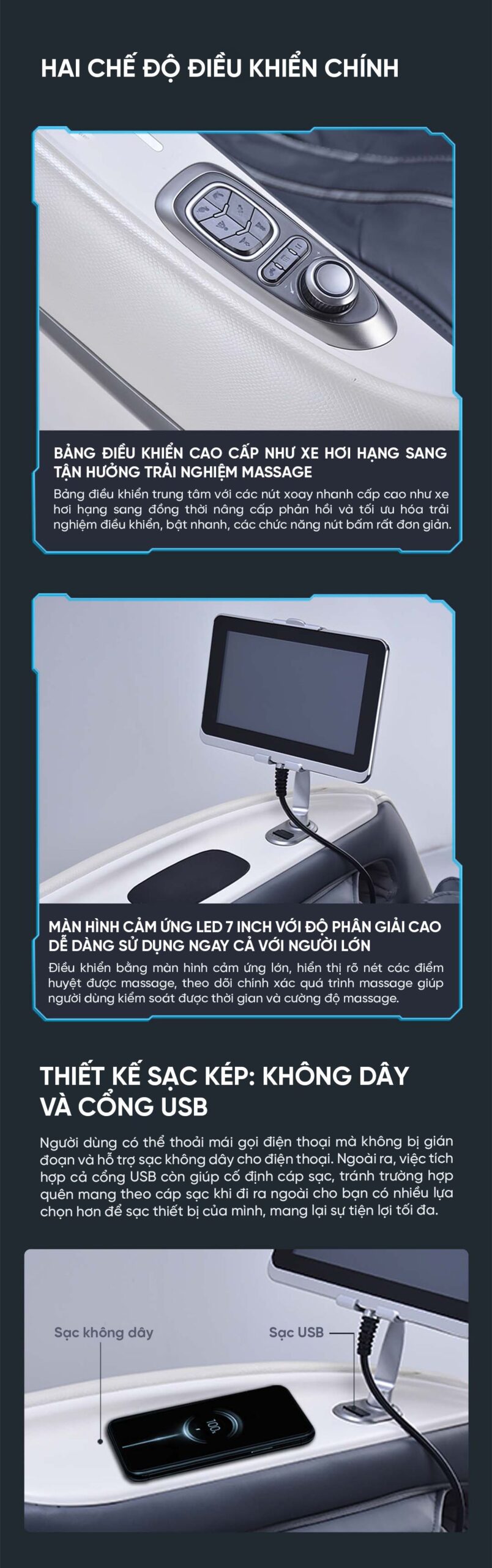 Ghế Massage Cao Cấp Xiaomi Joypal V4 Lite 4D Ai Supreme
