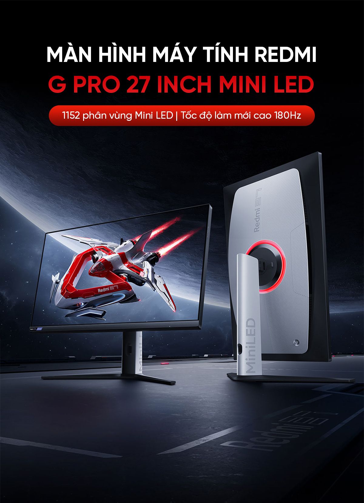 Màn hình máy tính Xiaomi Redmi G Pro 27 Inch Mini Led