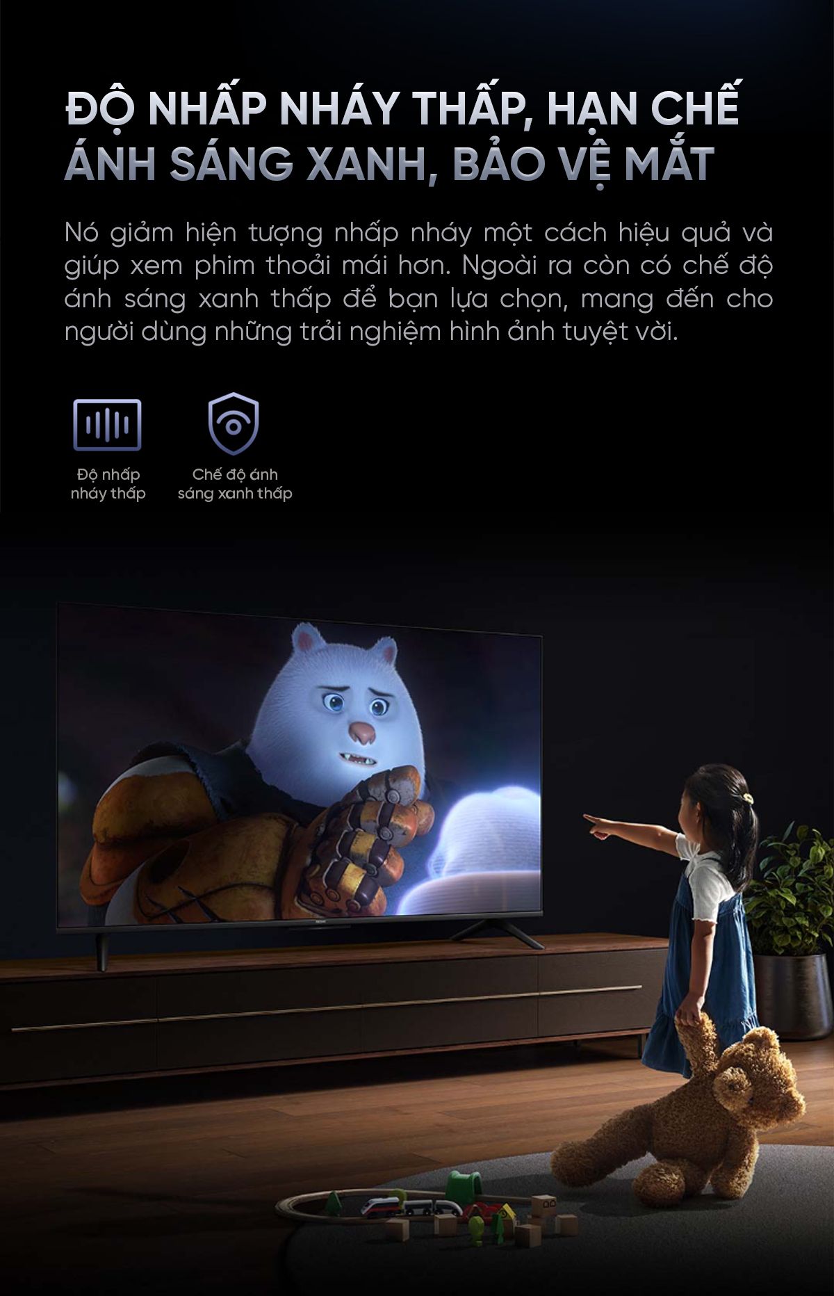 Tivi Xiaomi Redmi A Pro 43 Inch 2025 Ram 3/64GB Tiết Kiệm Điện