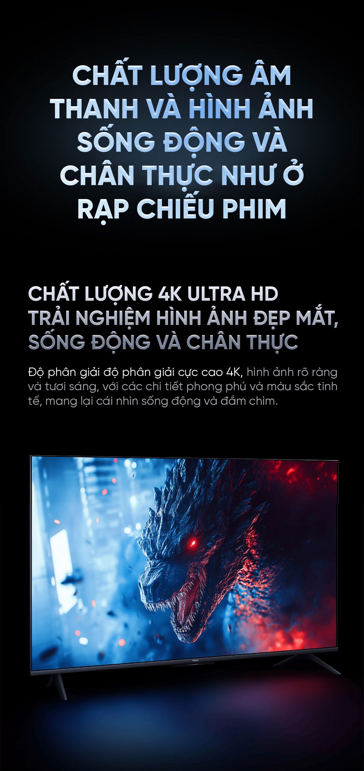 Tivi Xiaomi Redmi A Pro 55 Inch 2025 Ram 3/64GB 144Hz Tiết Kiệm Điện