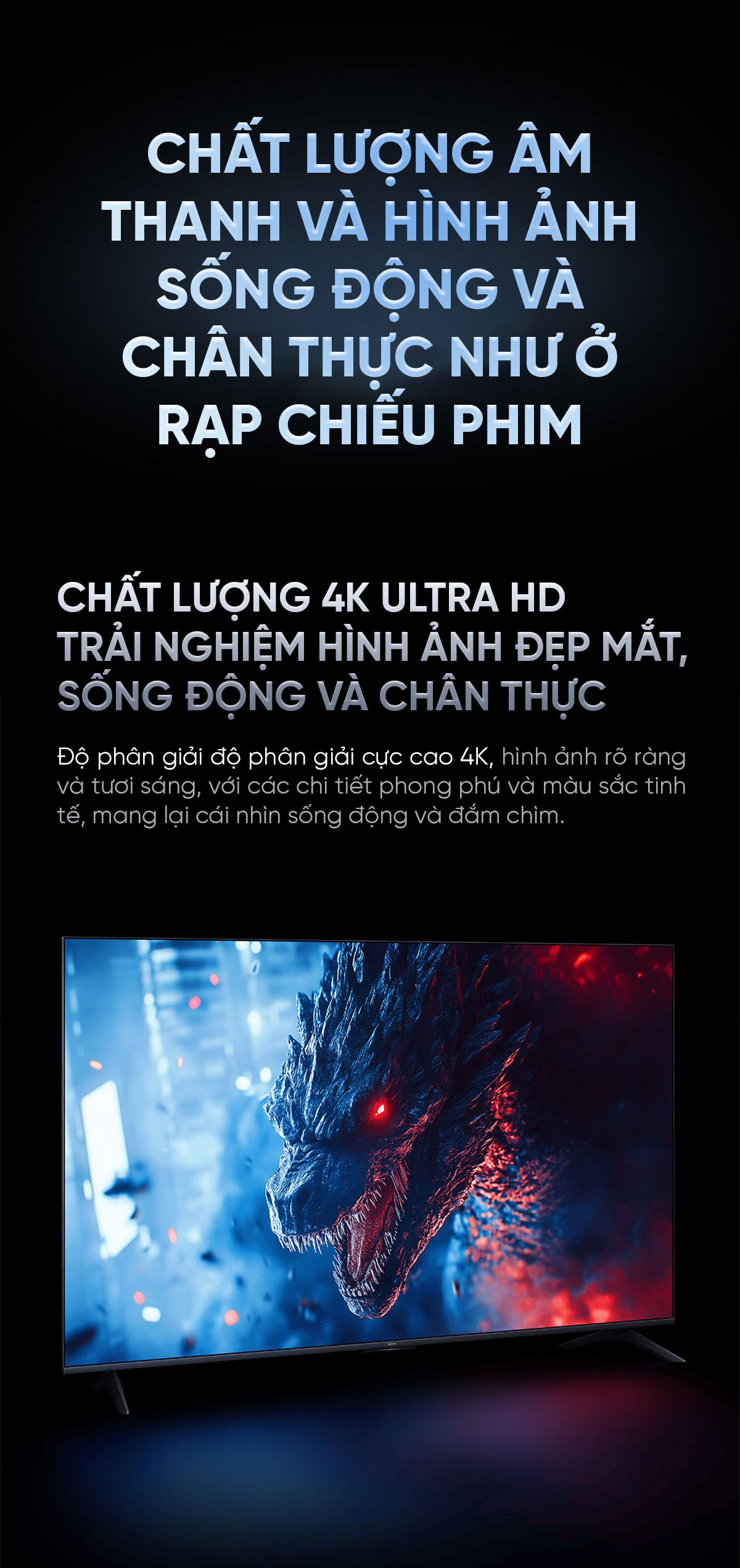 Tivi Xiaomi Redmi A Pro 65 Inch 2025 Ram 3/64GB 144Hz Tiết Kiệm Điện