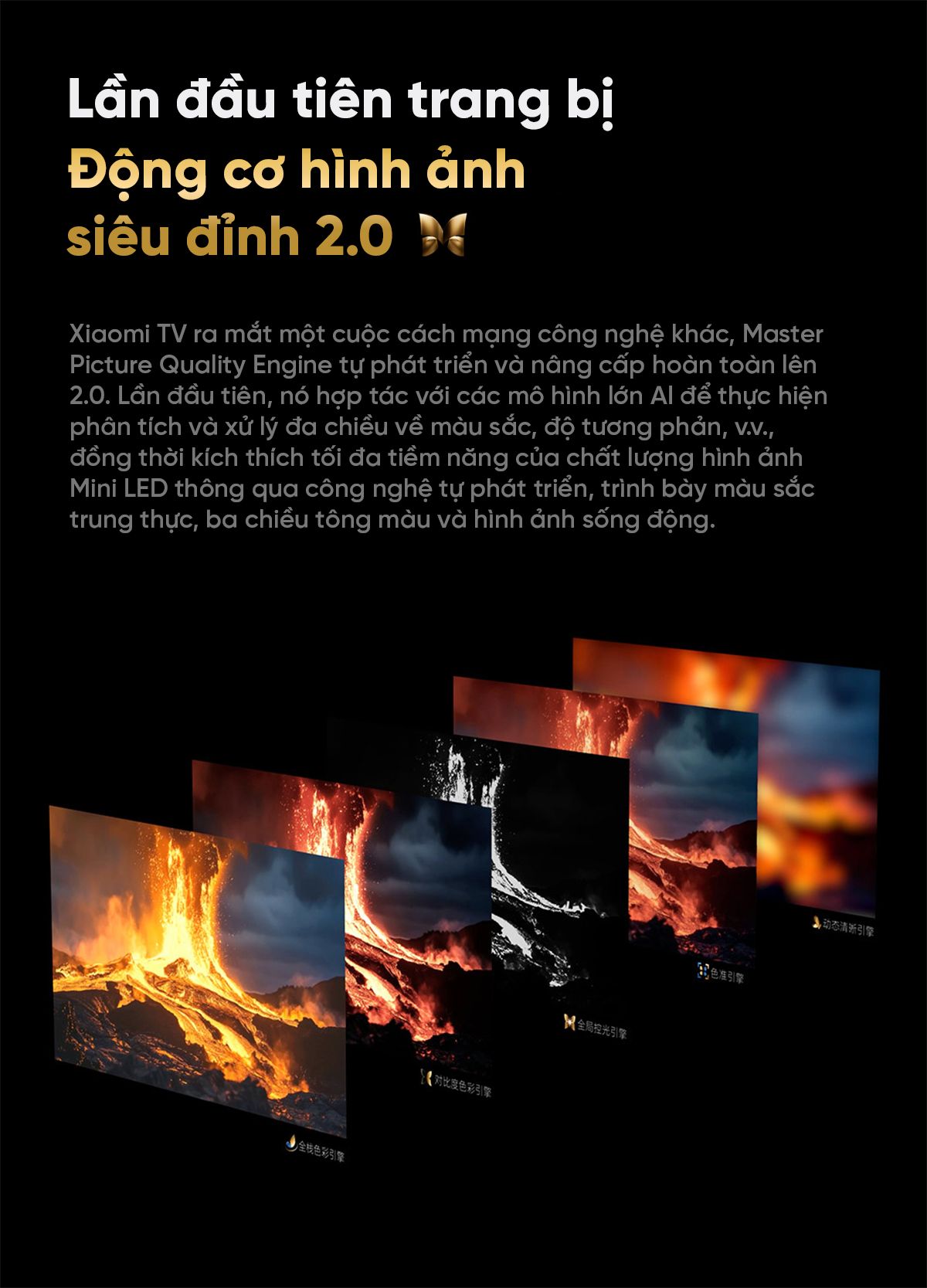 Tivi Xiaomi S Pro 65 Mini LED 65 Inch 2025 240Hz Ram 4/64GB