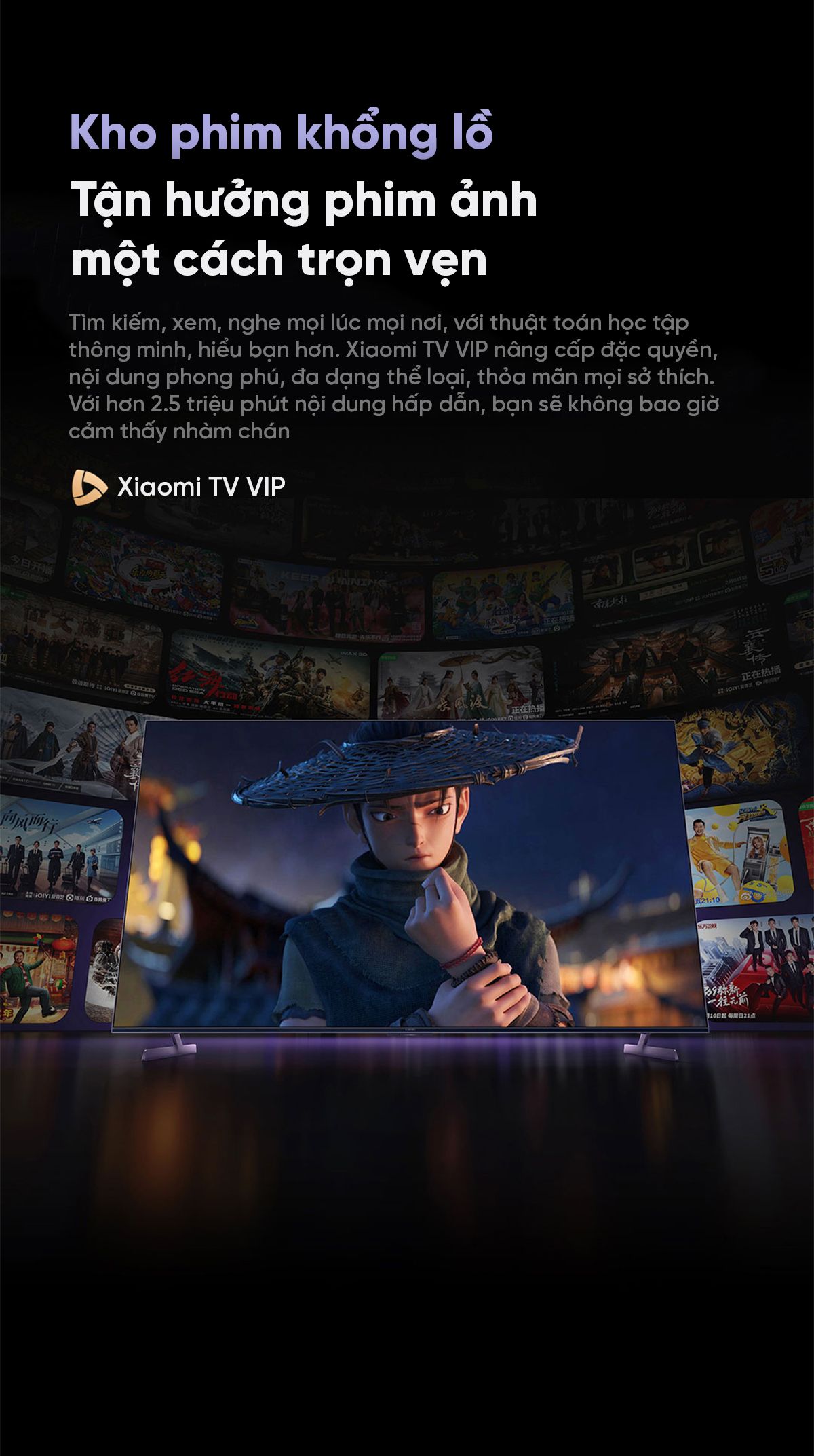Tivi Xiaomi S Pro 65 Mini LED 65 Inch 2025 240Hz Ram 4/64GB