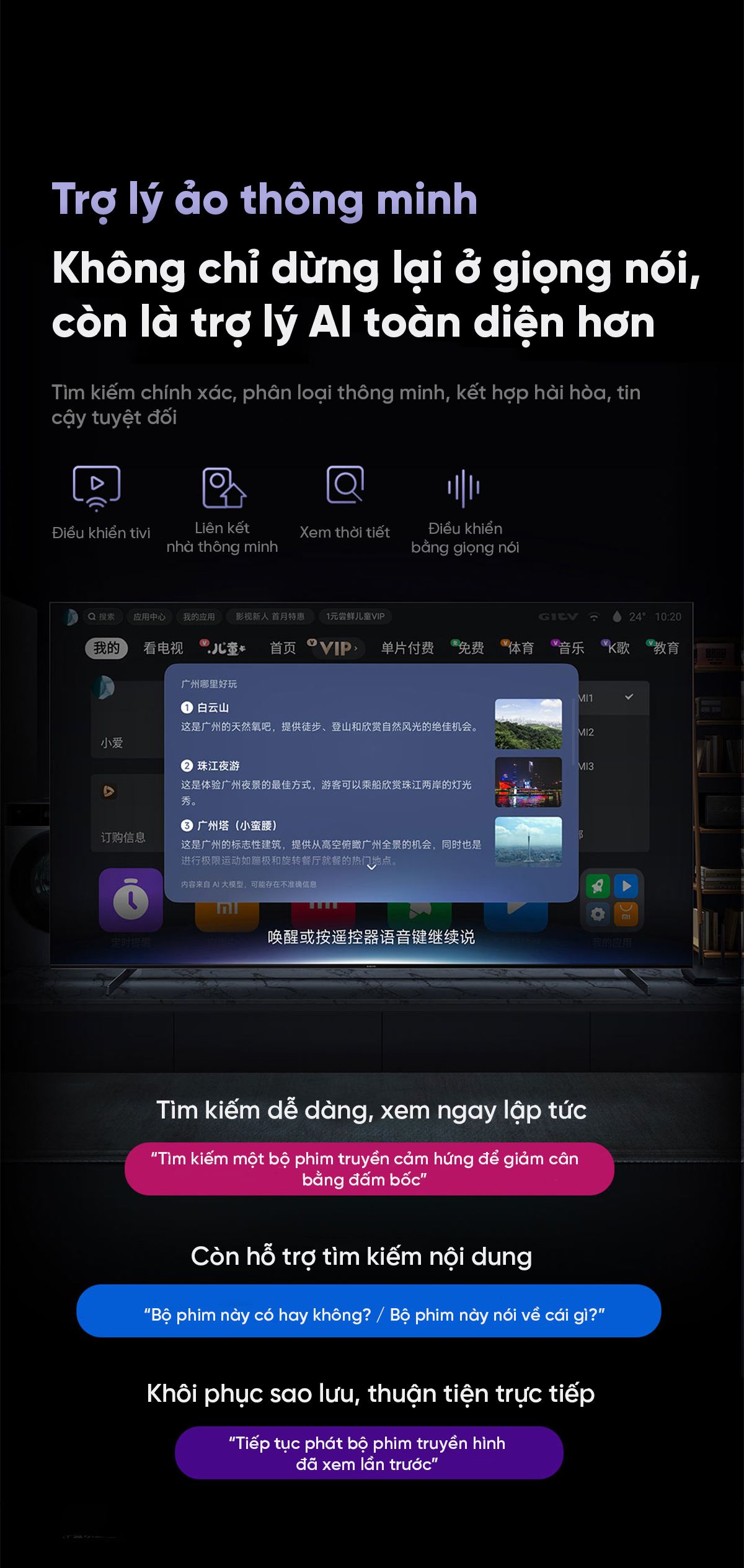 Tivi Xiaomi S Pro 65 Mini LED 65 Inch 2025 240Hz Ram 4/64GB