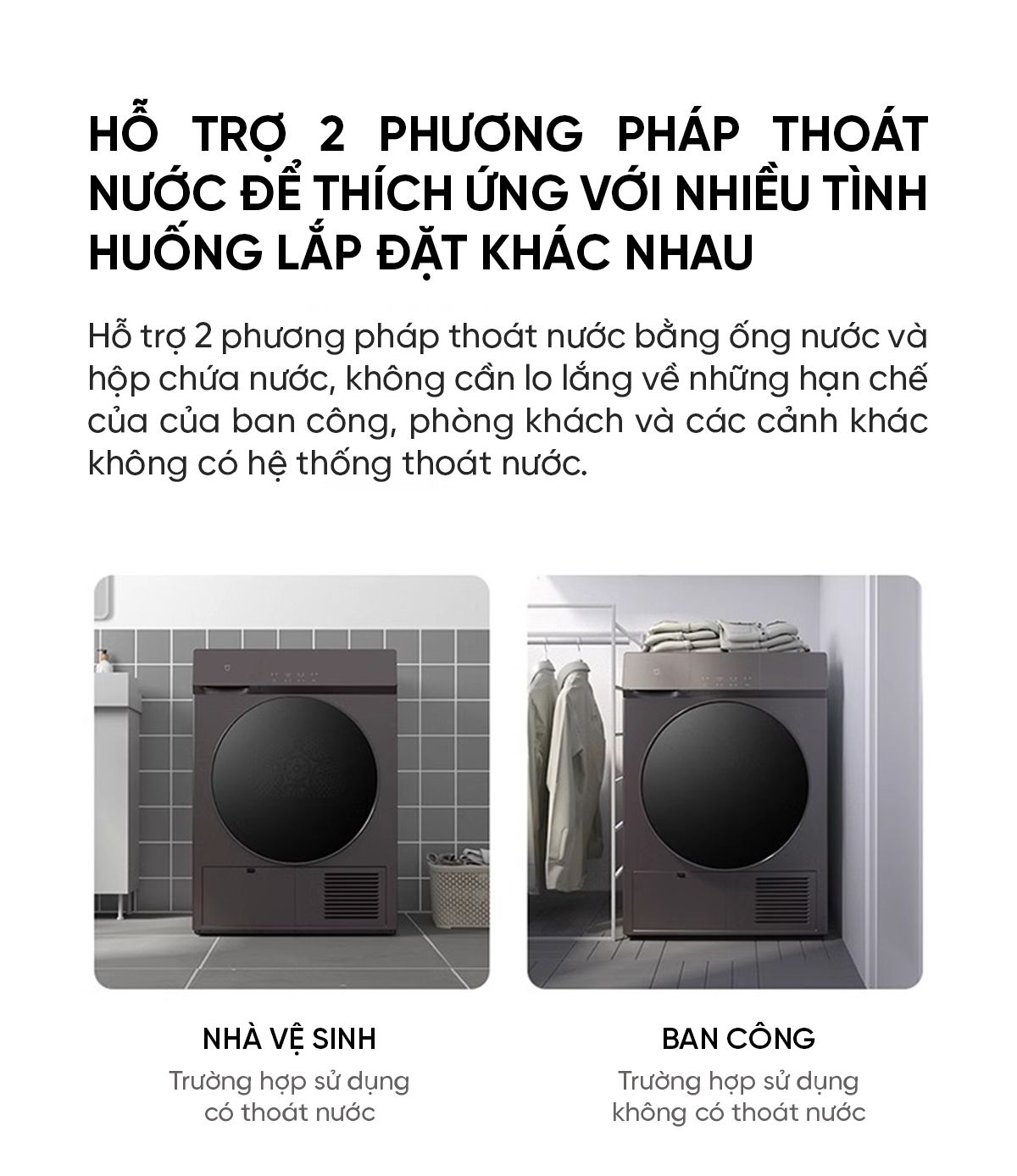 Máy sấy Xiaomi Mijia H100MJ102S Titanium 10kg