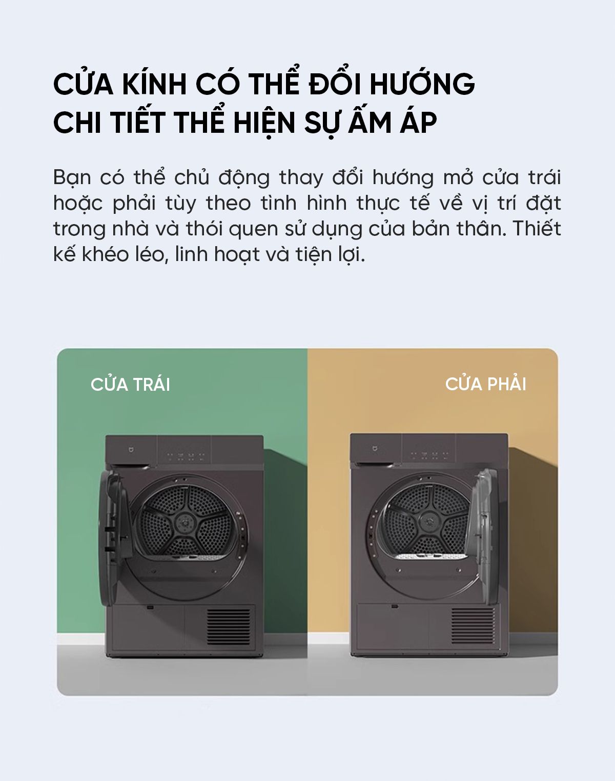 Máy sấy Xiaomi Mijia H100MJ102S Titanium 10kg