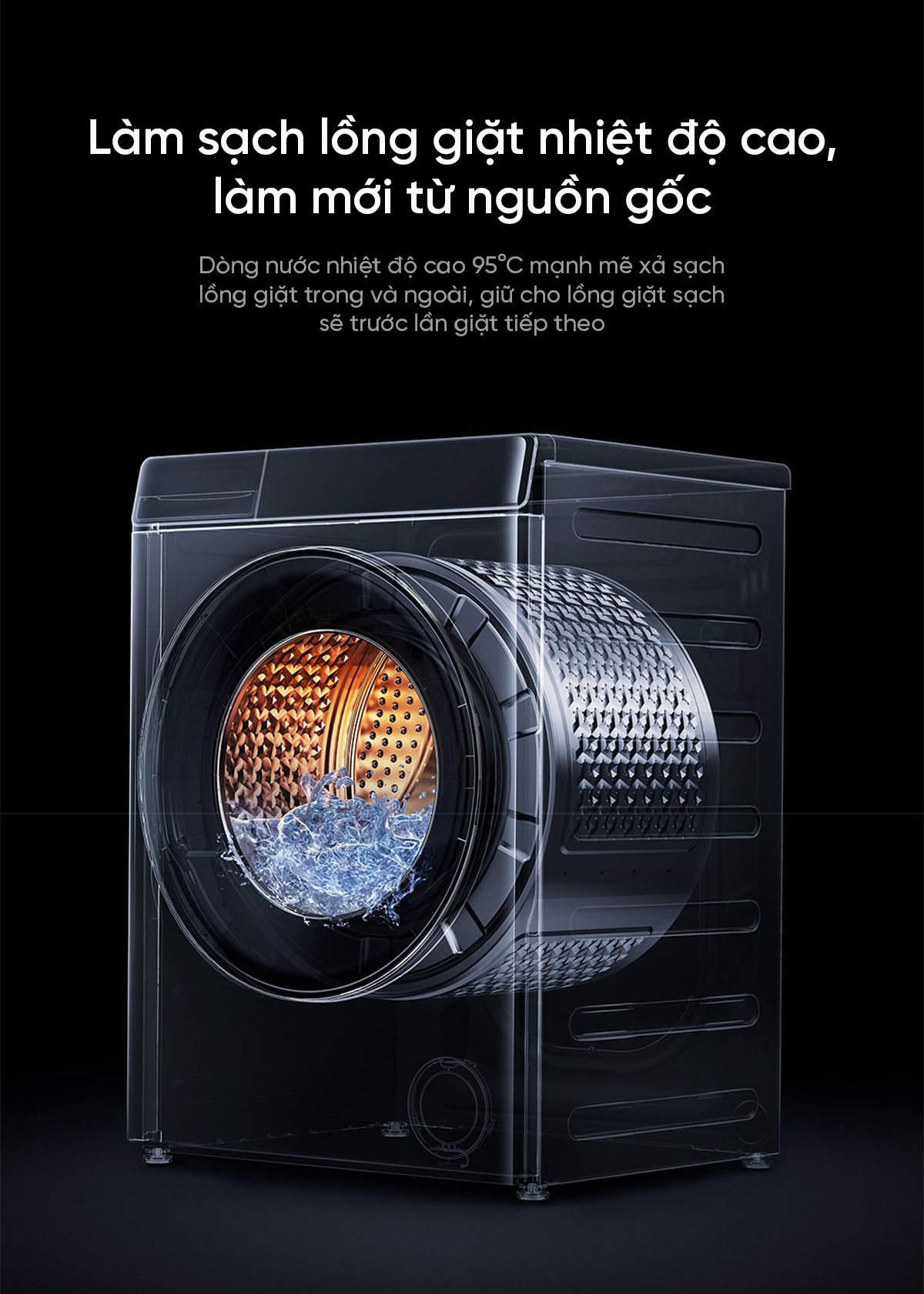 Máy giặt Xiaomi Mijia MJ106, giặt 10kg, siêu mỏng