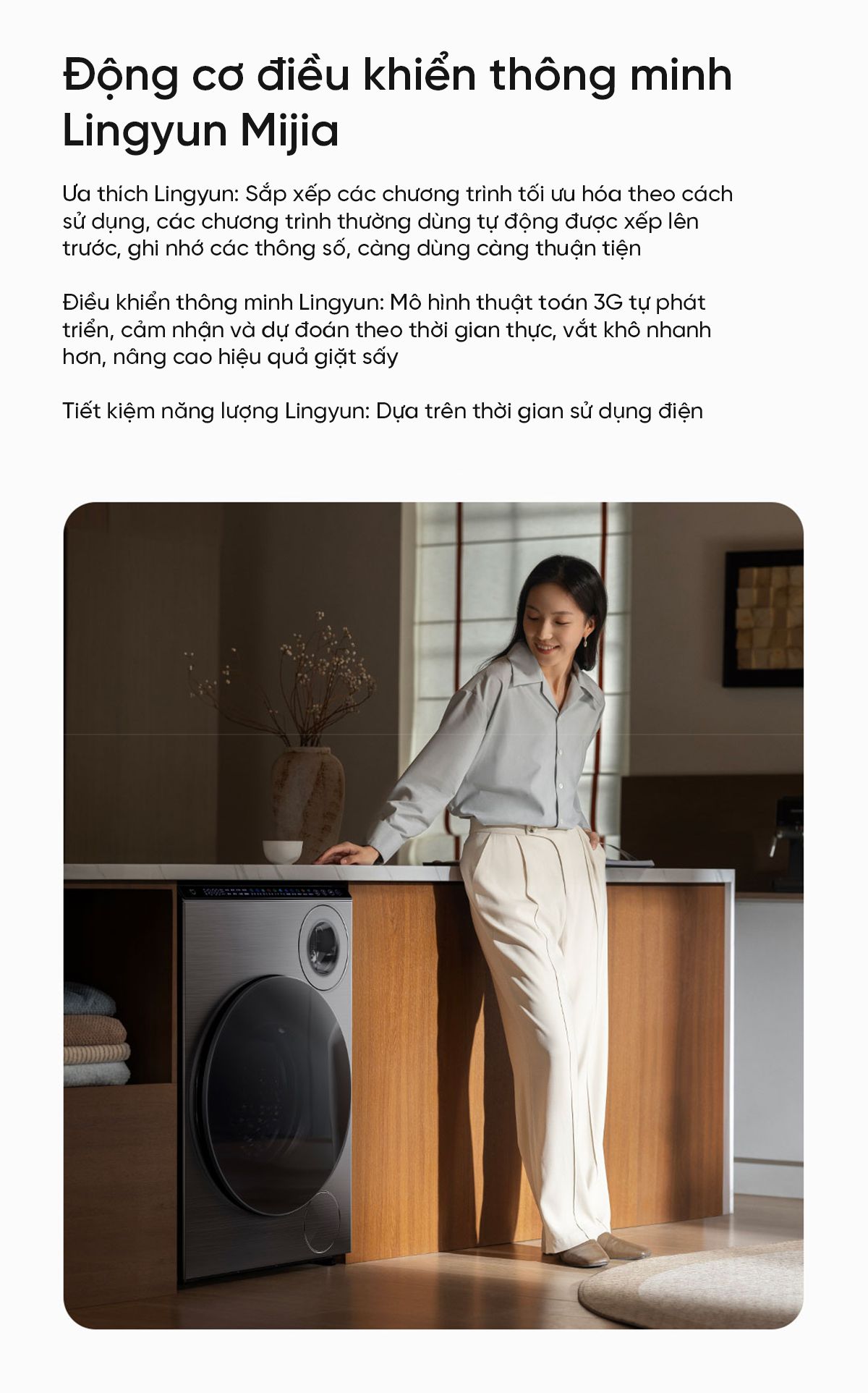 Máy giặt sấy Xiaomi Mijia MJ107, giặt 10kg, sấy 7kg