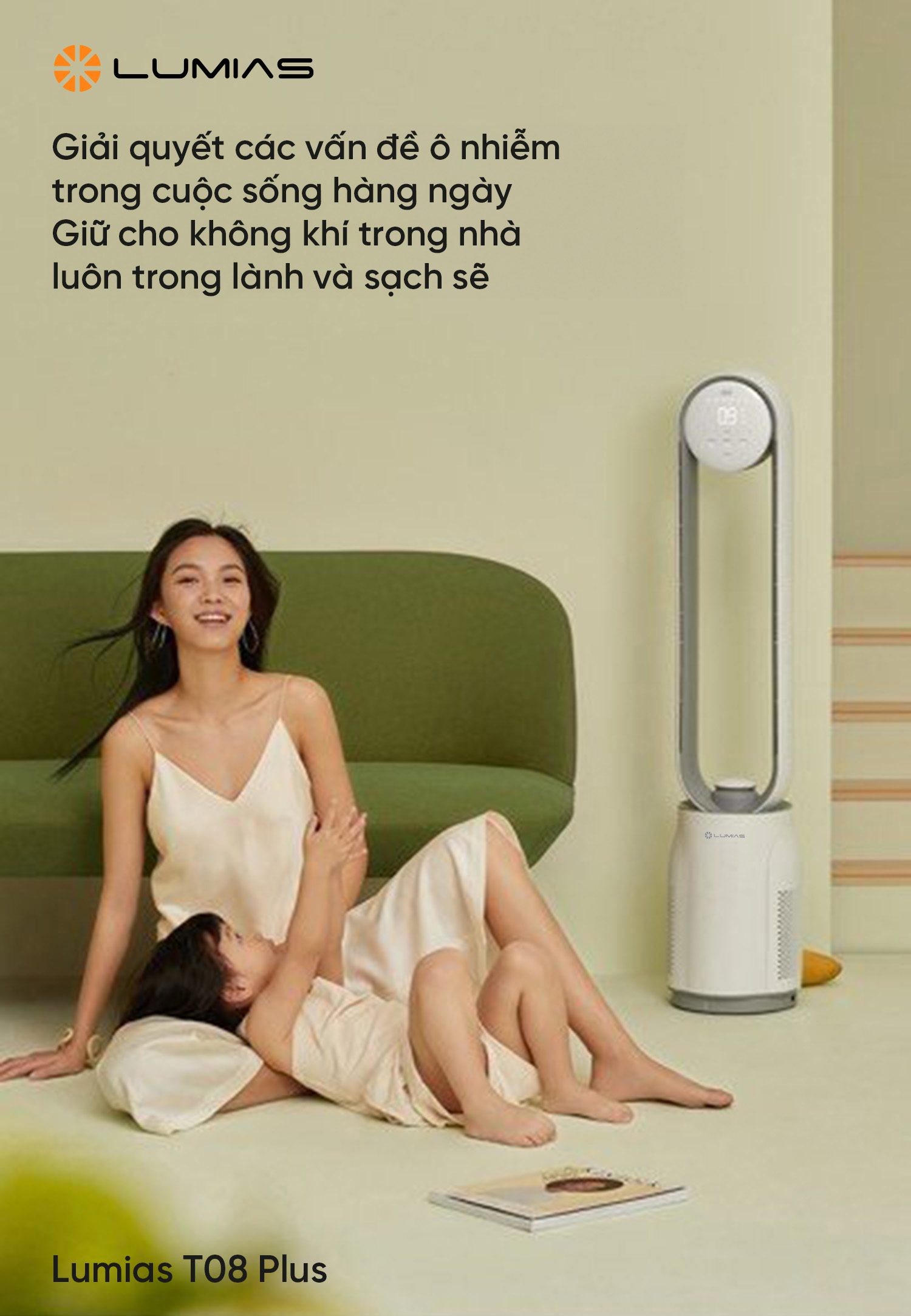 Quạt không cánh Lumias T08 Plus