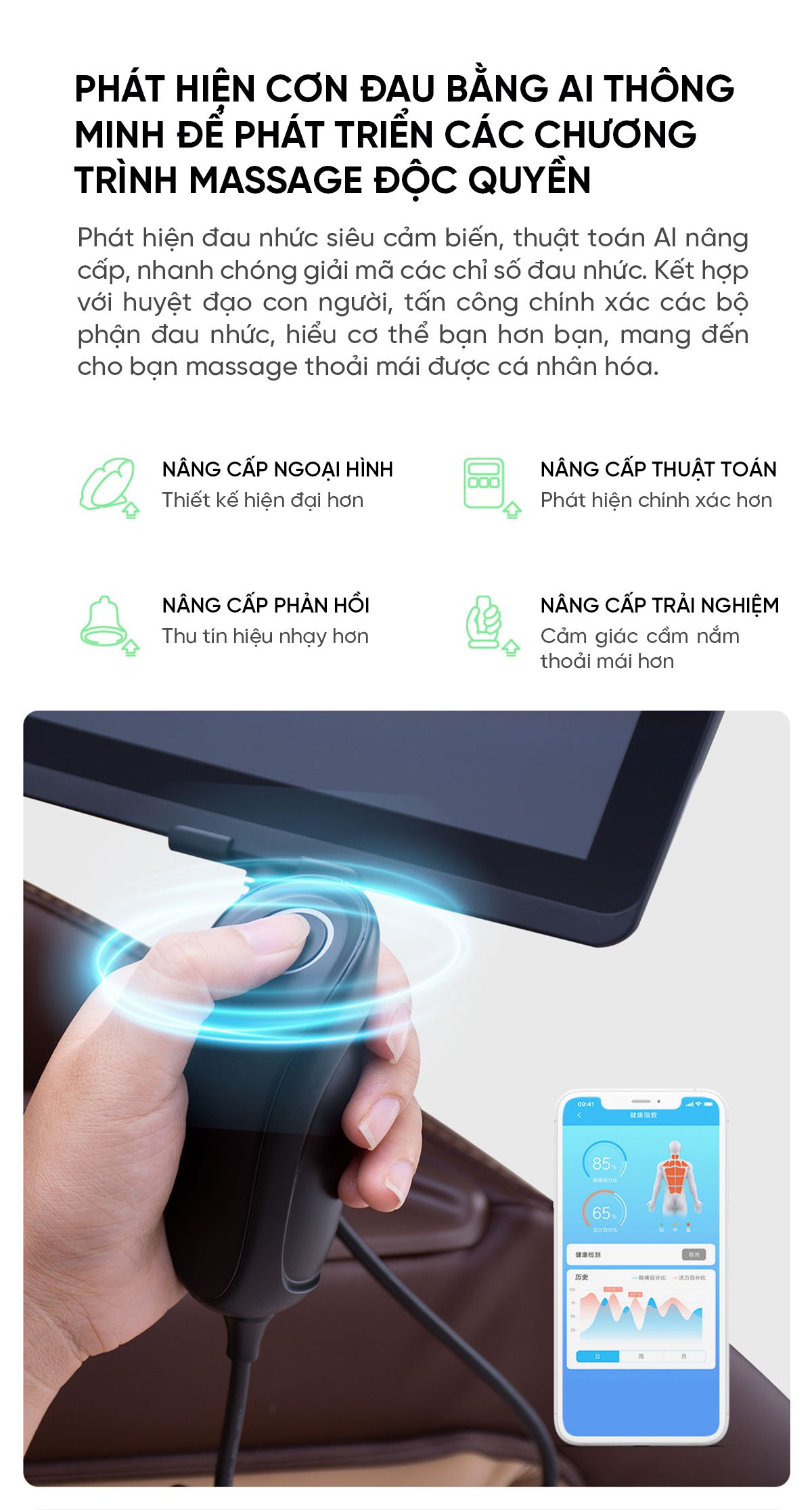 Ghế Massage Cao Cấp Xiaomi Joypal Monster V3 EC6602