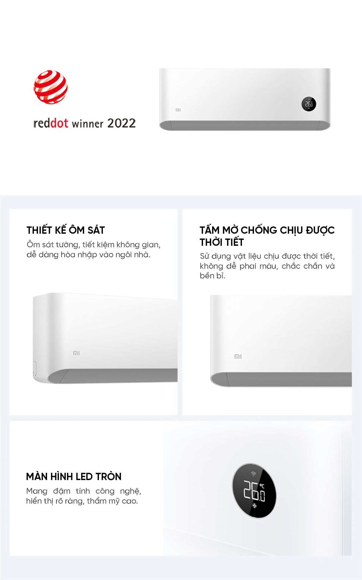 Điều hòa Xiaomi Mijia KFR/35GW R1X1 1.5HP 2 chiều