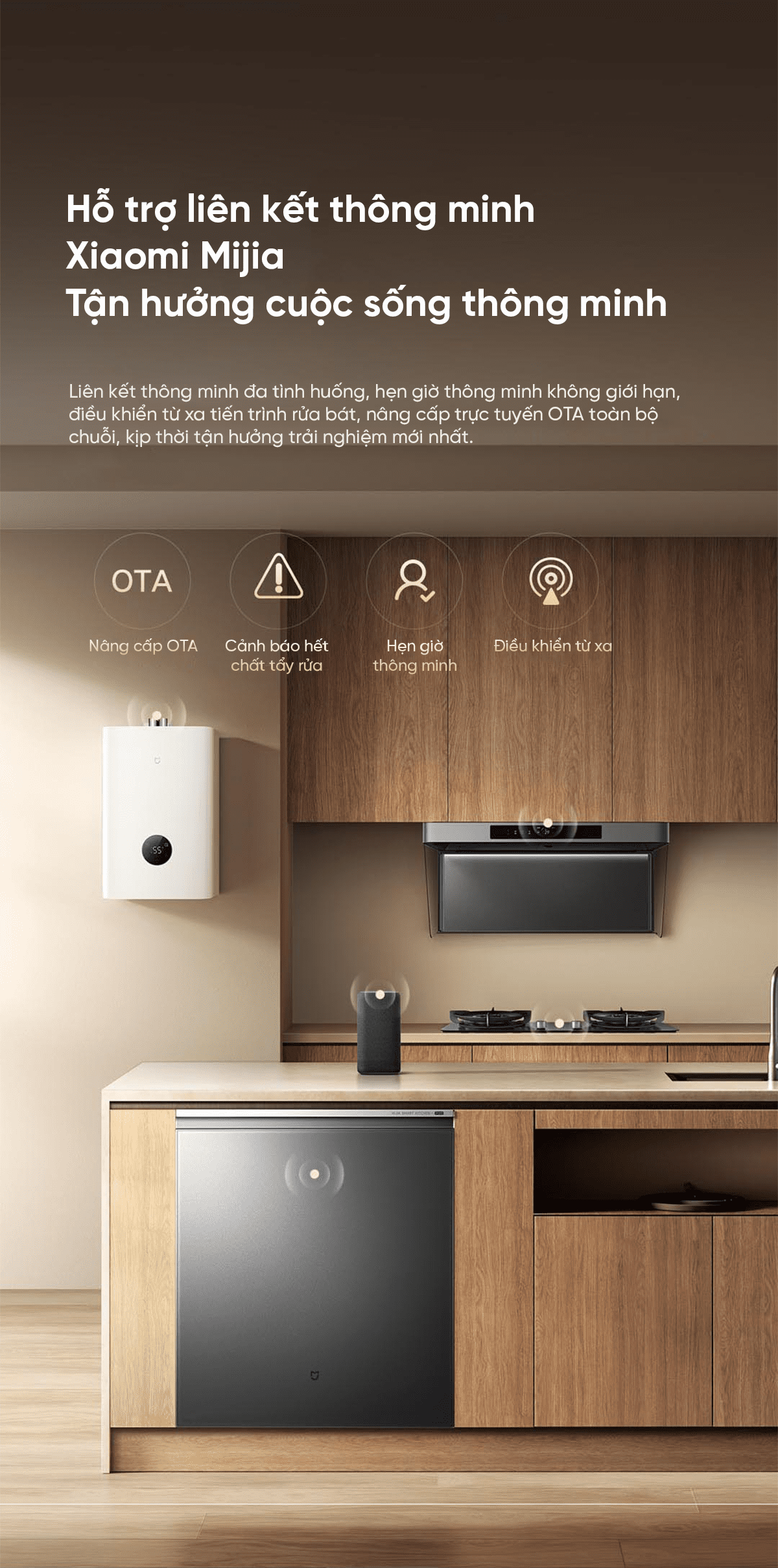 Máy rửa bát Xiaomi Mijia P20 18 bộ