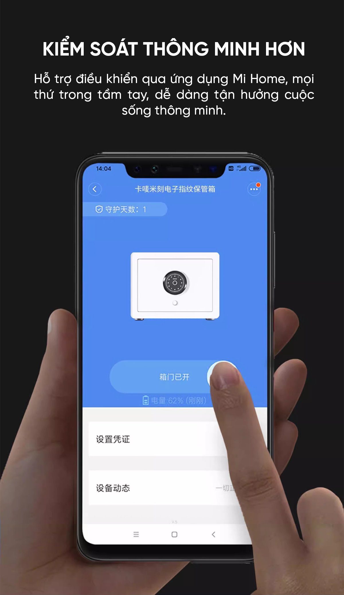 Két sắt Xiaomi thông minh BGX-X1-30MK
