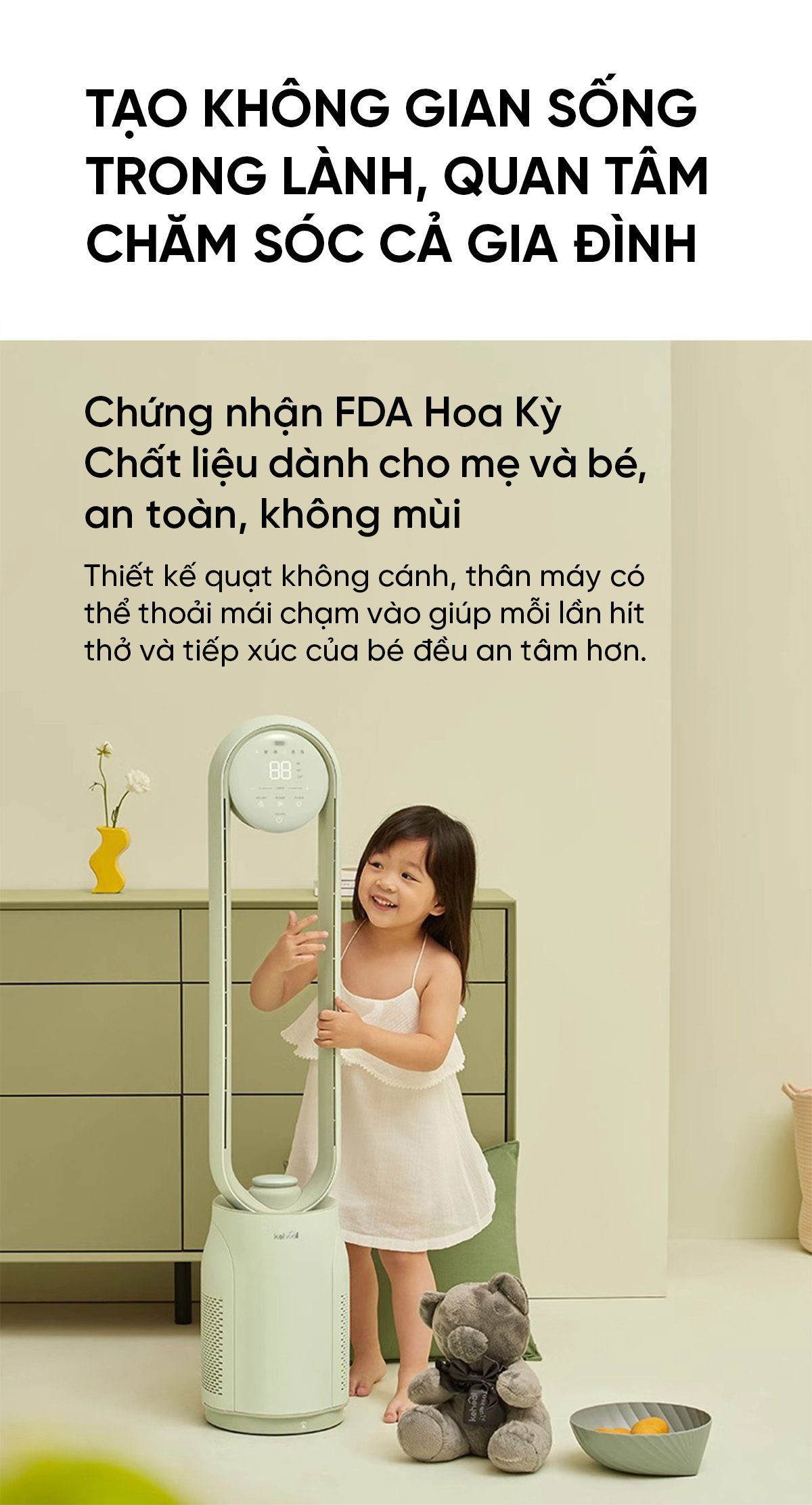 Quạt không cánh Keheal A4 Pro
