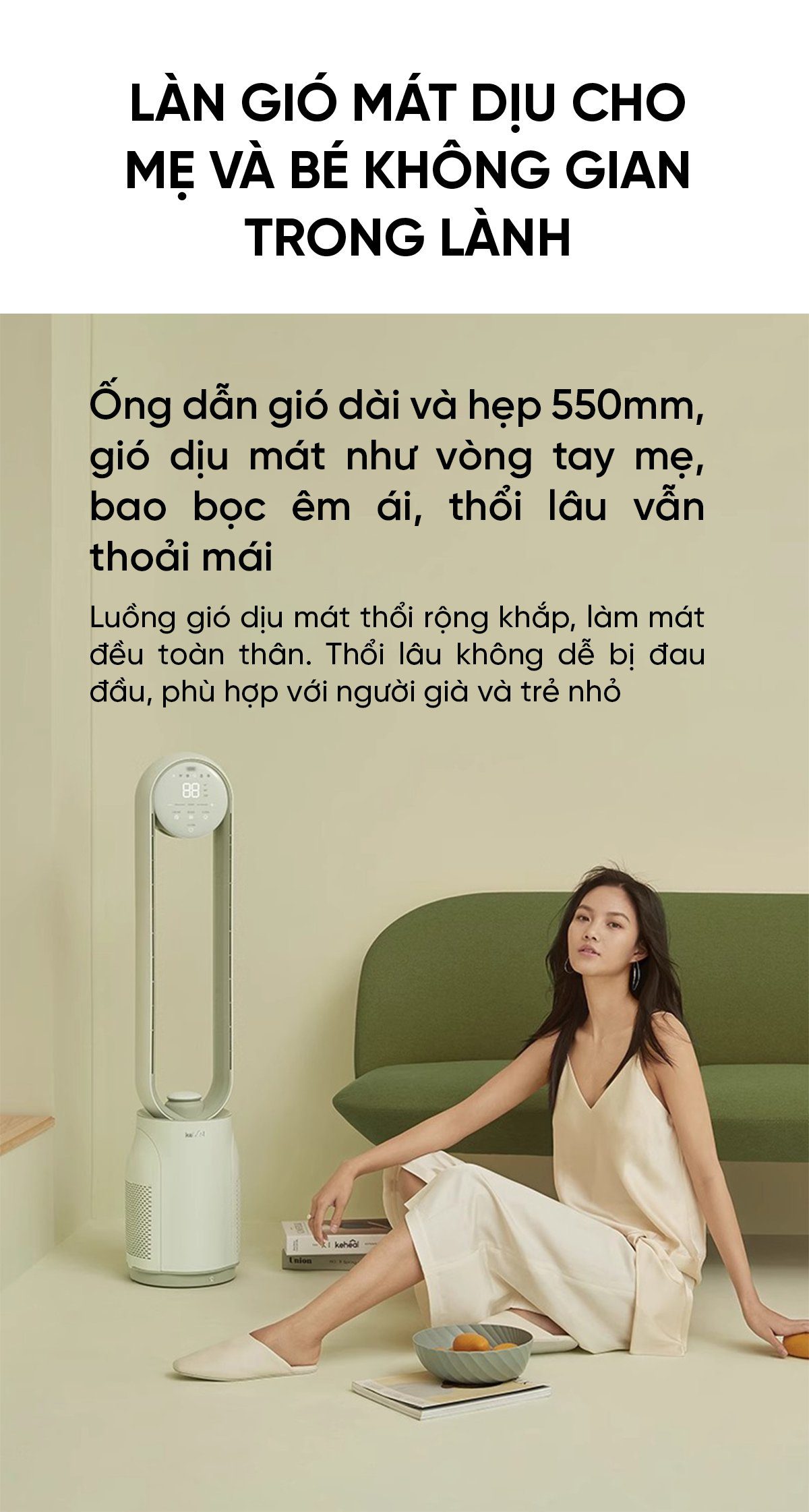 Quạt không cánh Keheal A4 Pro
