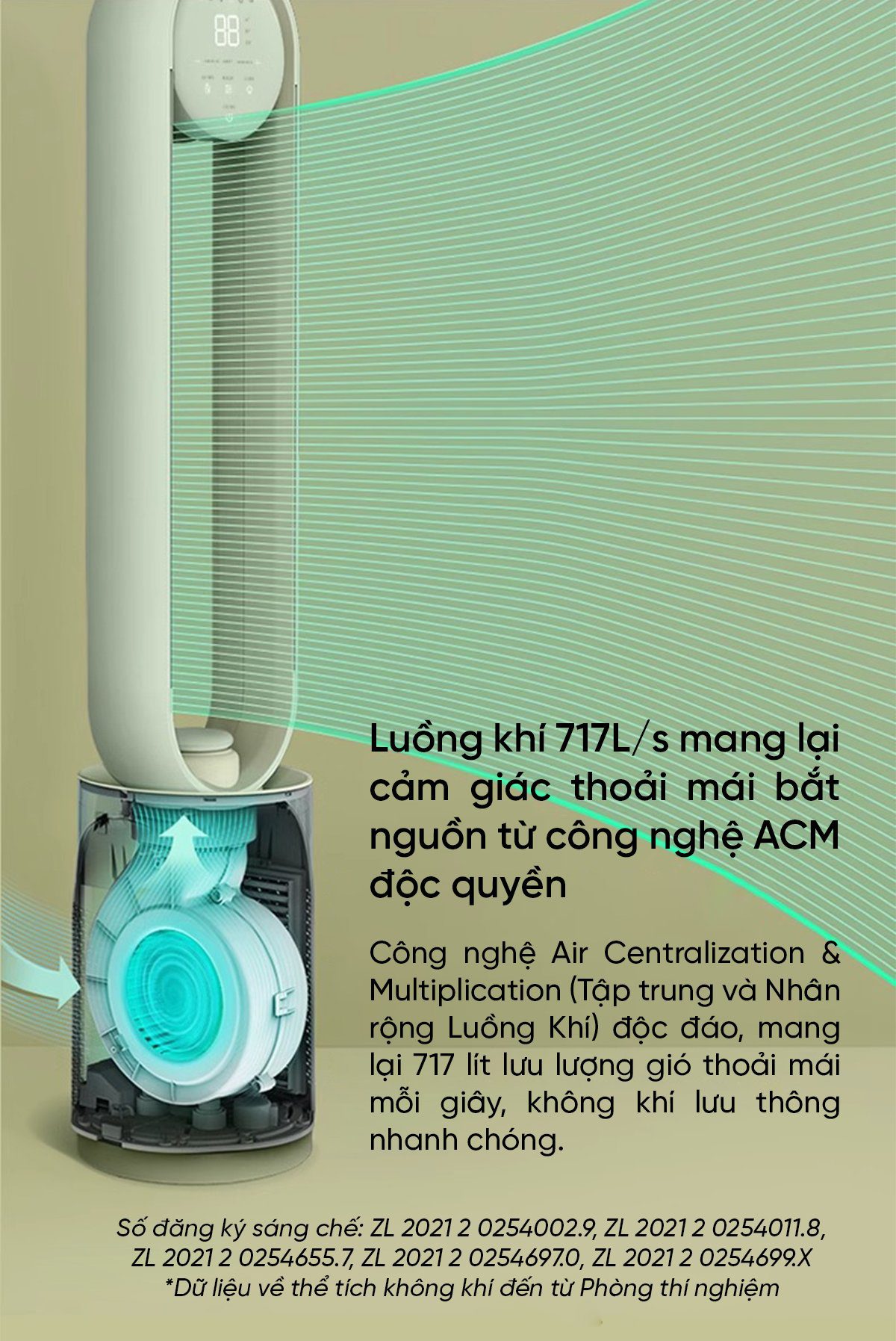 Quạt không cánh Keheal A4 Pro