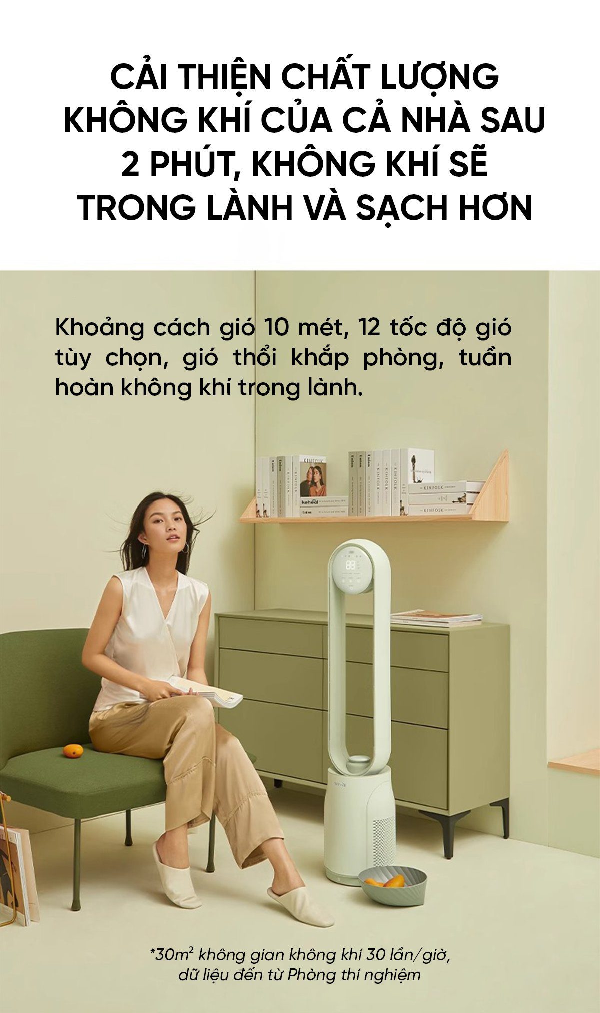 Quạt không cánh Keheal A4 Pro