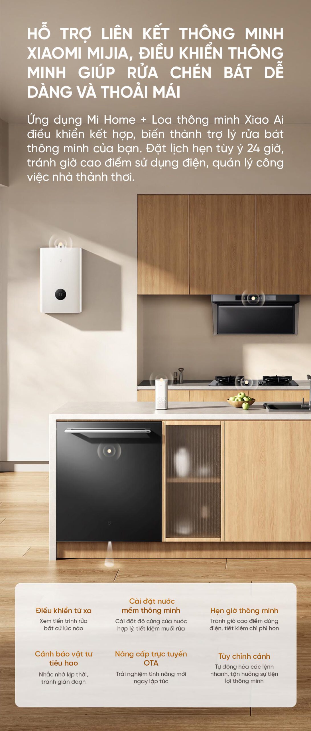 Máy rửa bát Xiaomi Mijia S20 18 bộ