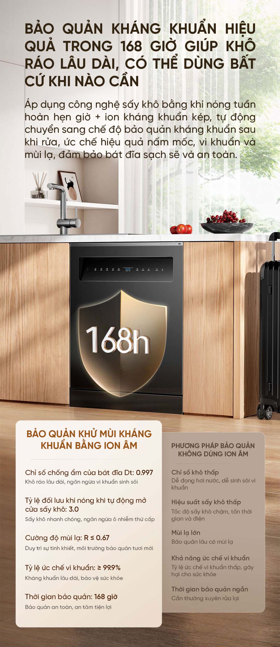 Máy rửa bát Xiaomi Mijia S10 16 bộ