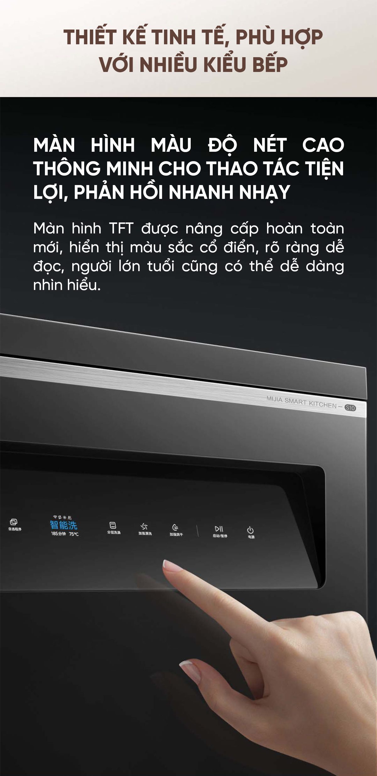 Máy rửa bát Xiaomi Mijia S10 16 bộ