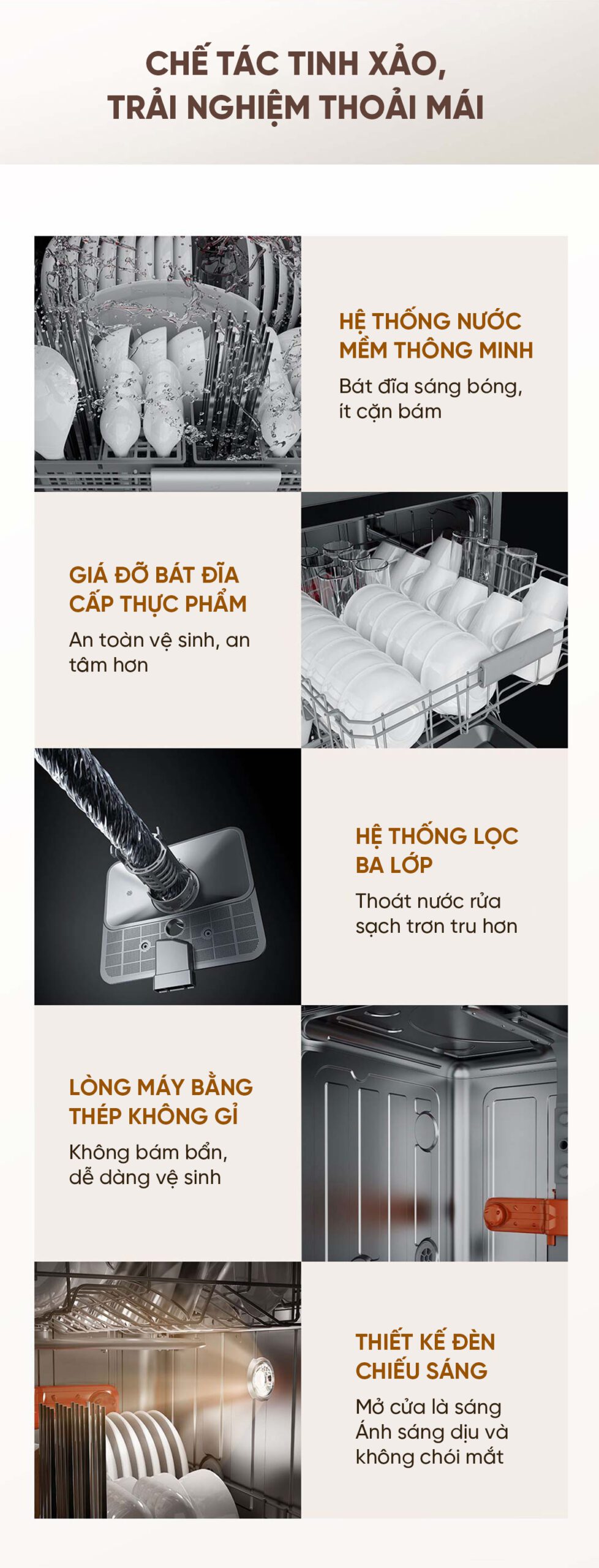 Máy rửa bát Xiaomi Mijia S10 16 bộ